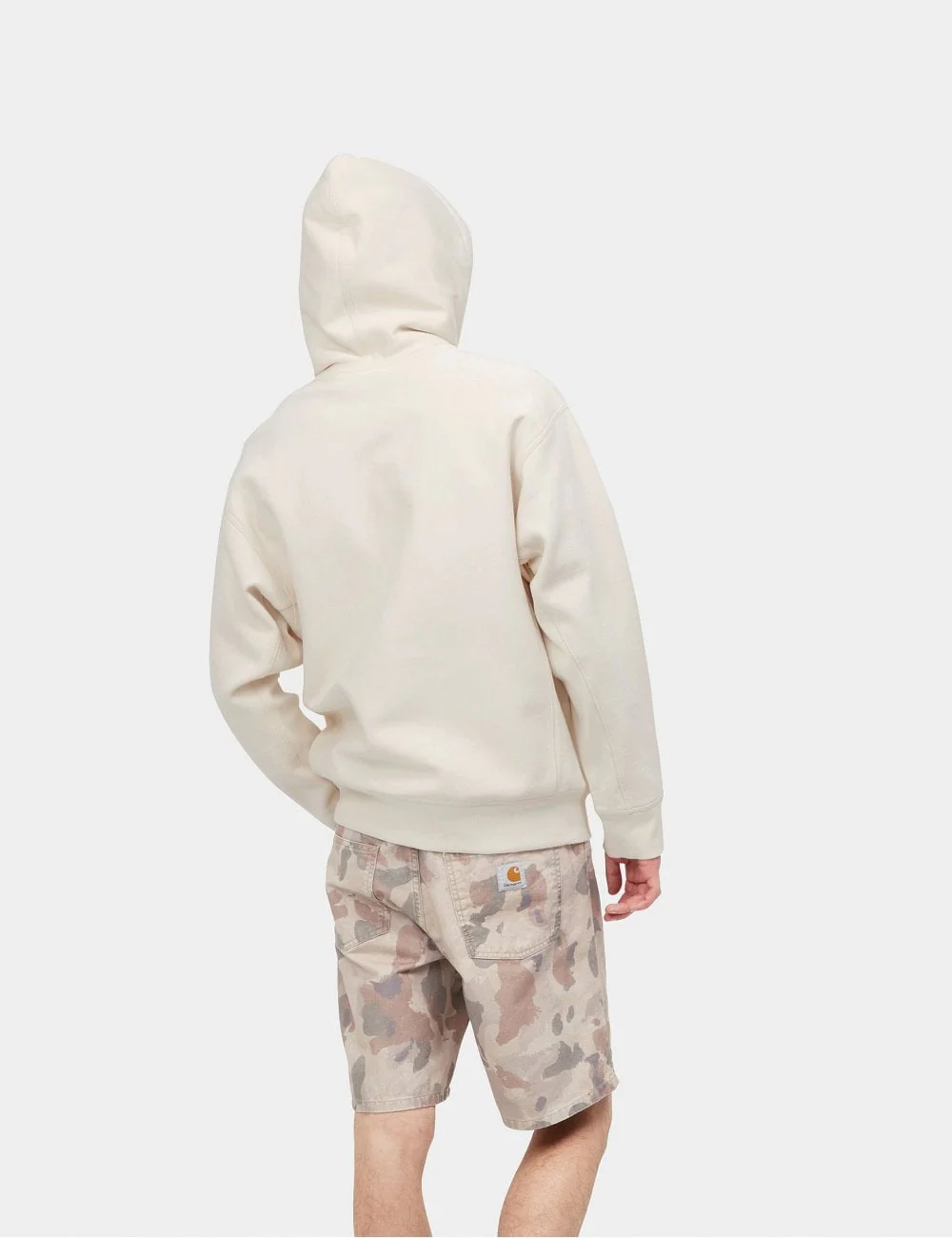 American Script Hooded Sweat - Natural - Image 4