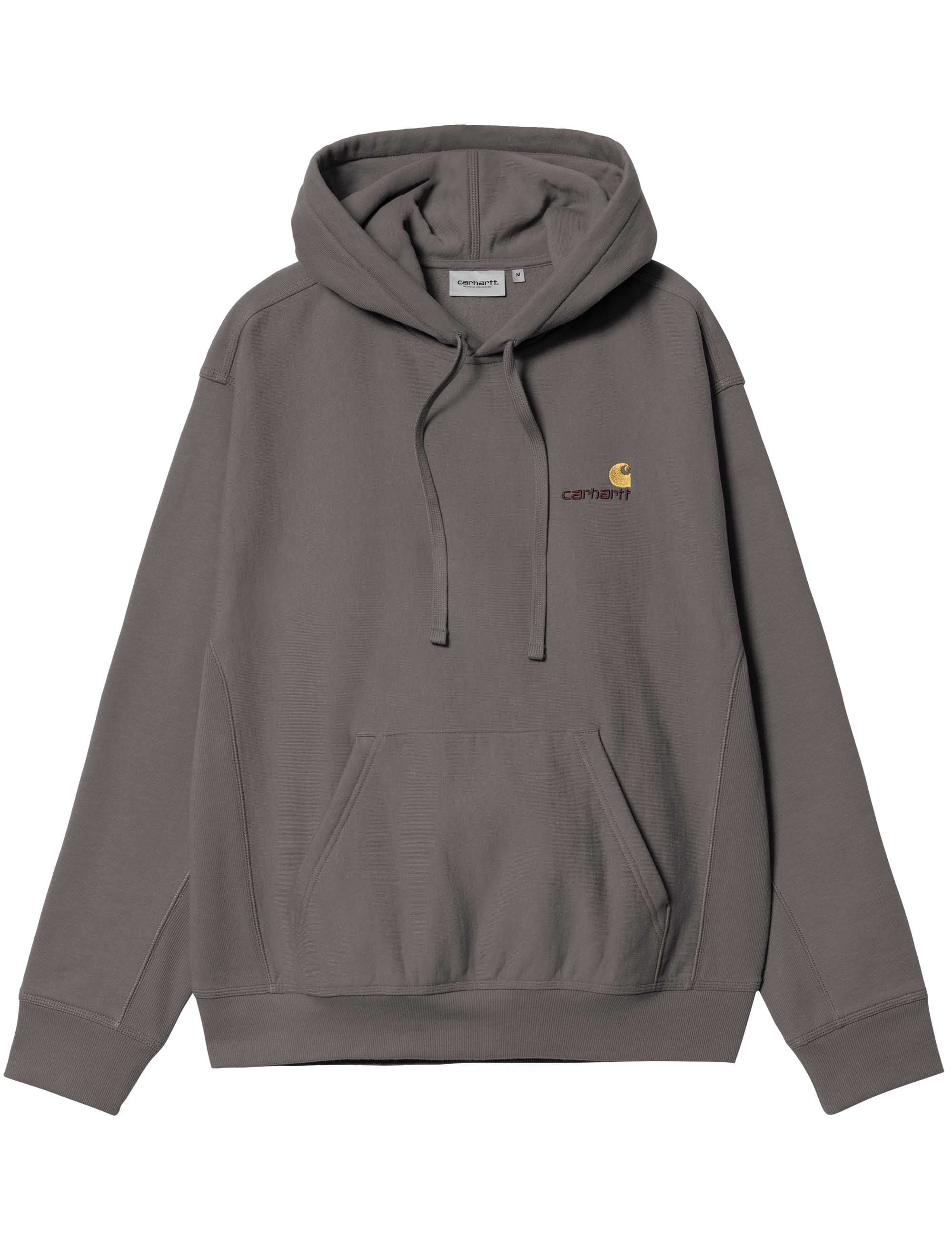 American Script Hooded Sweat - Porphyry