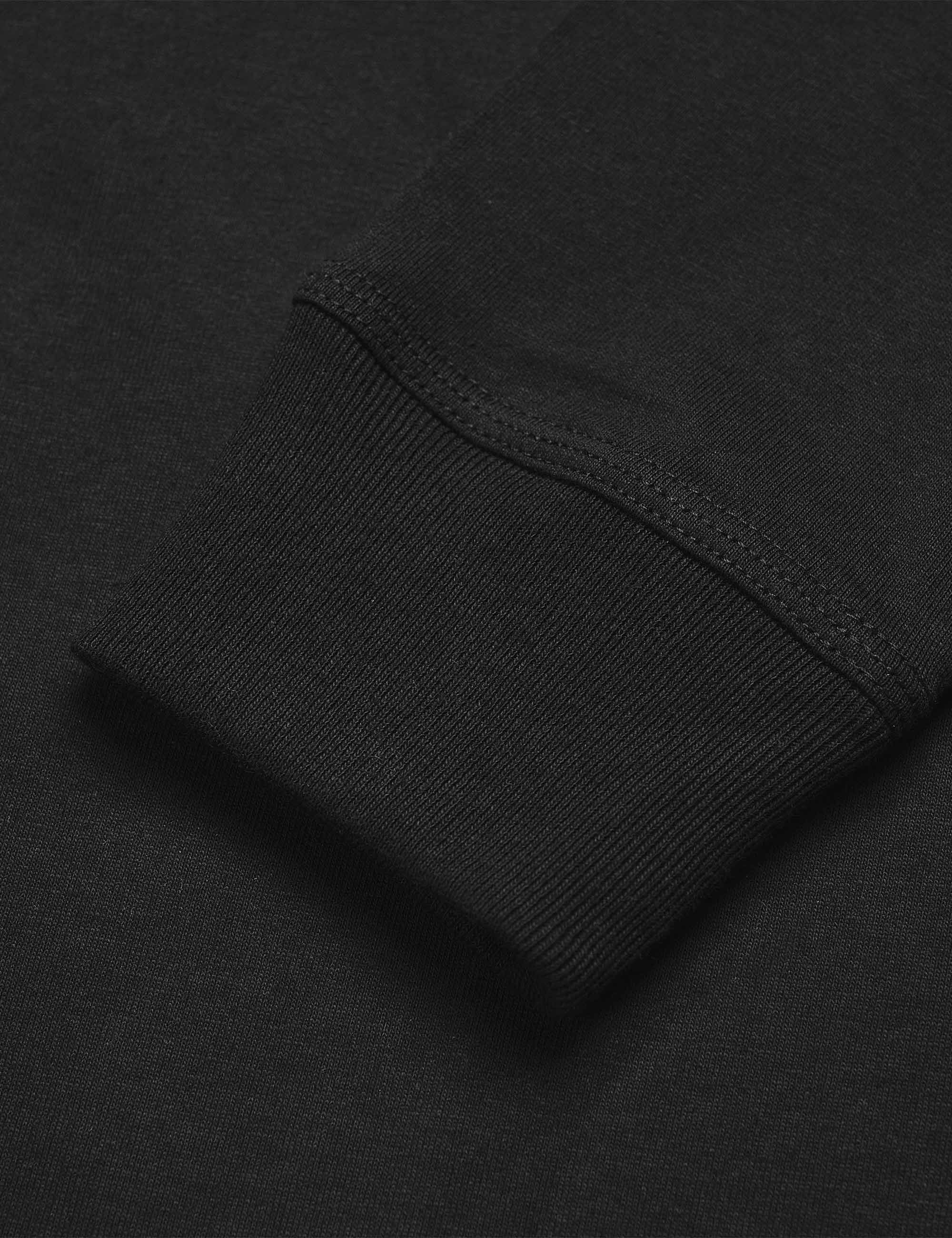 American Script Long Sleeve T-Shirt - Black - Image 7