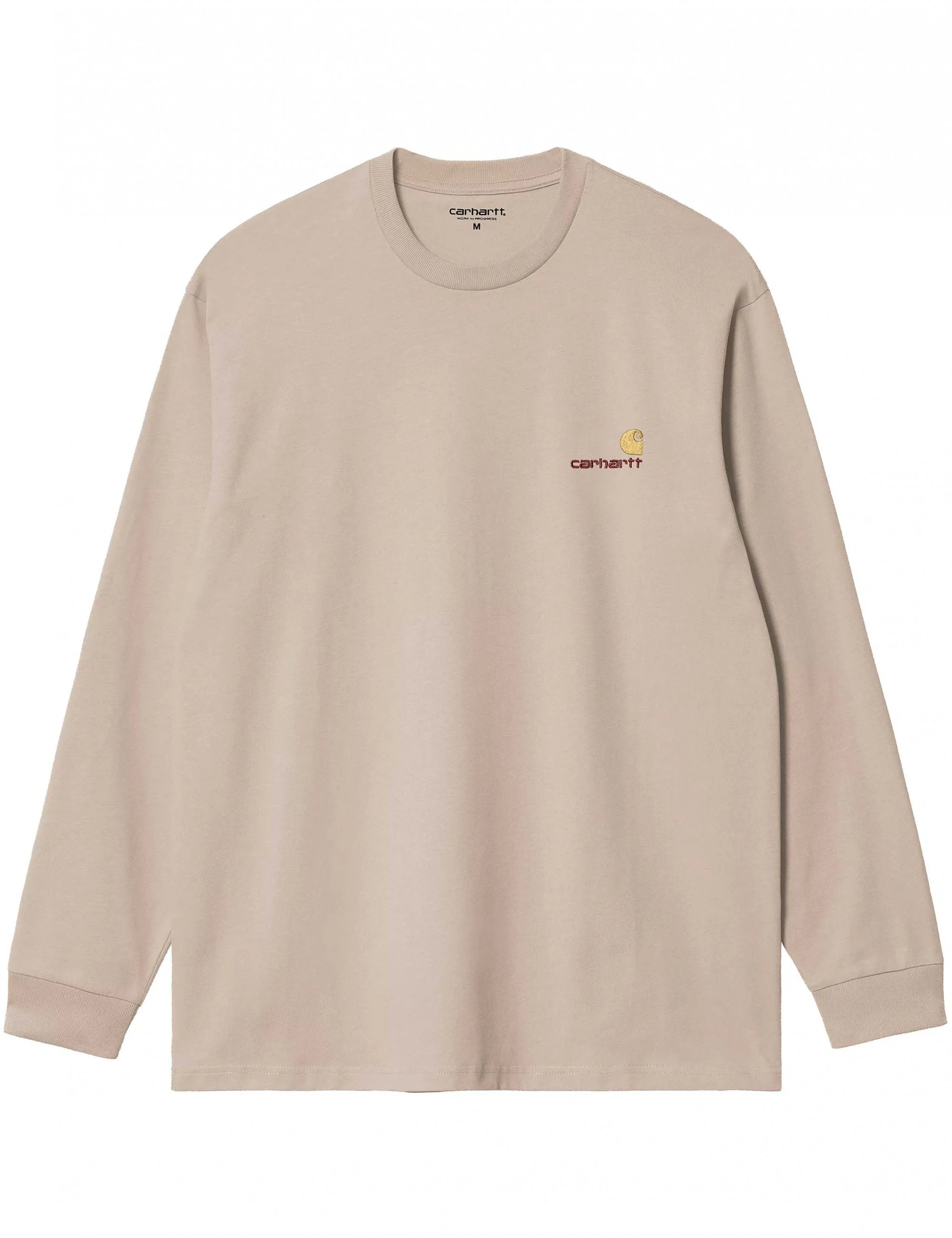American Script Long Sleeve T-Shirt - Fleur De Sel