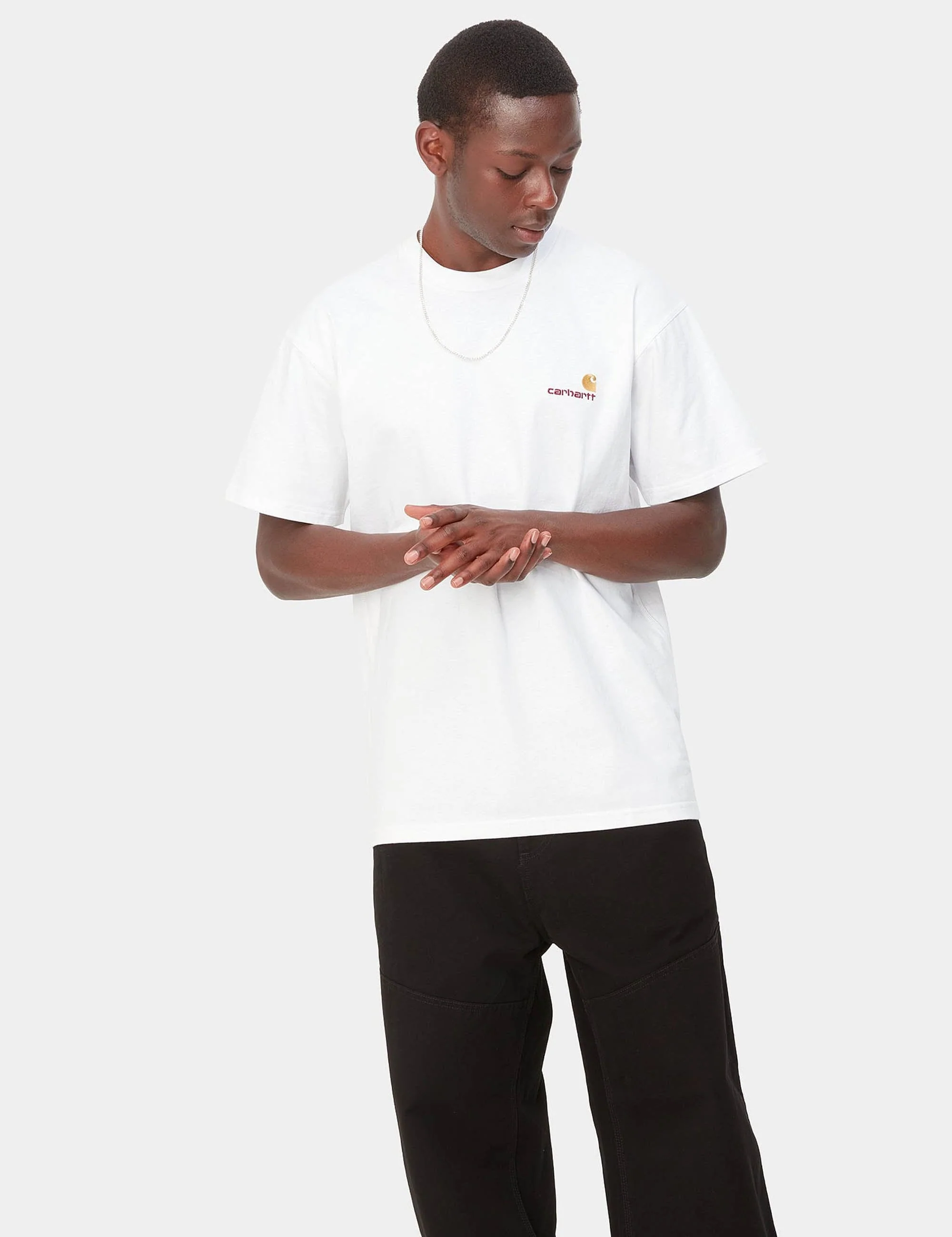 American Script T-Shirt - White - Image 2