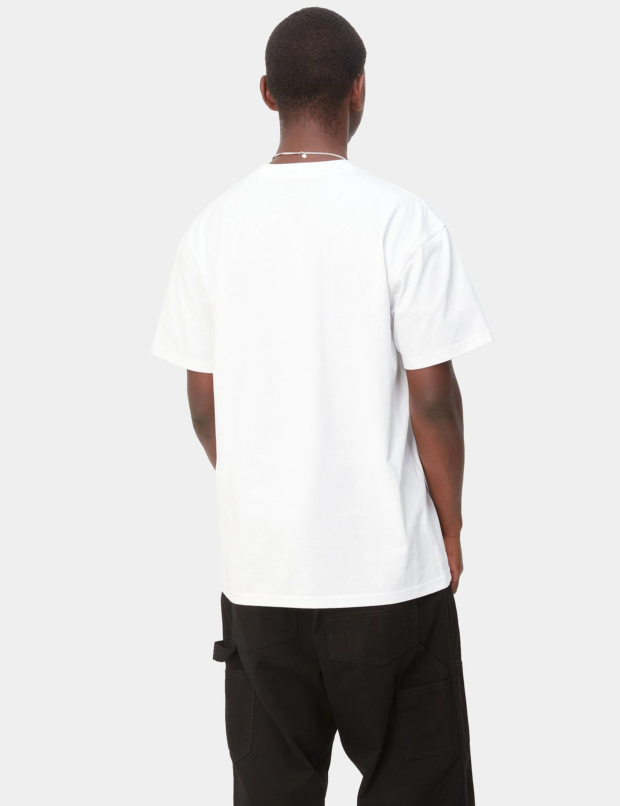 American Script T-Shirt - White - Image 4