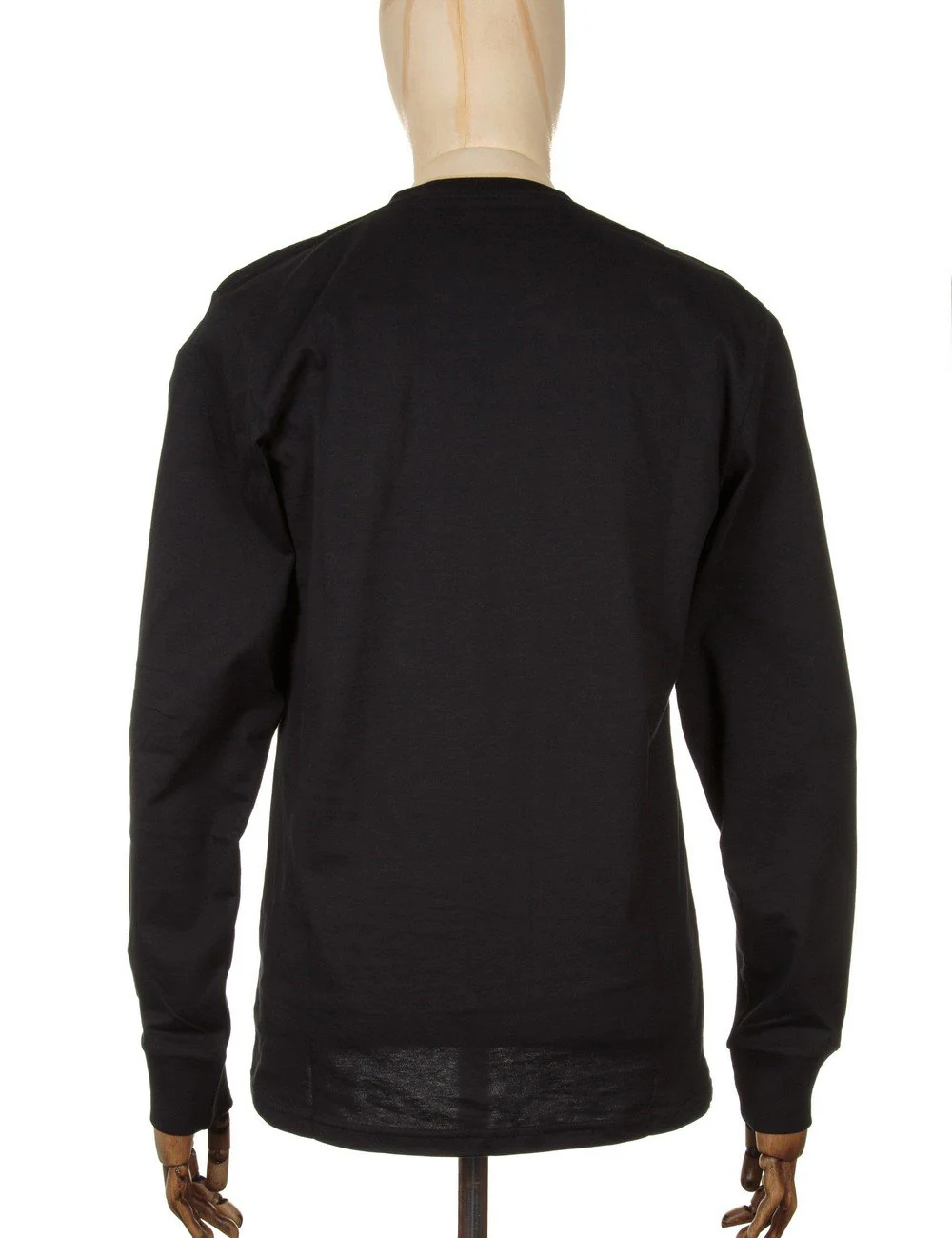 Base Long Sleeve T-Shirt - Black - Image 3