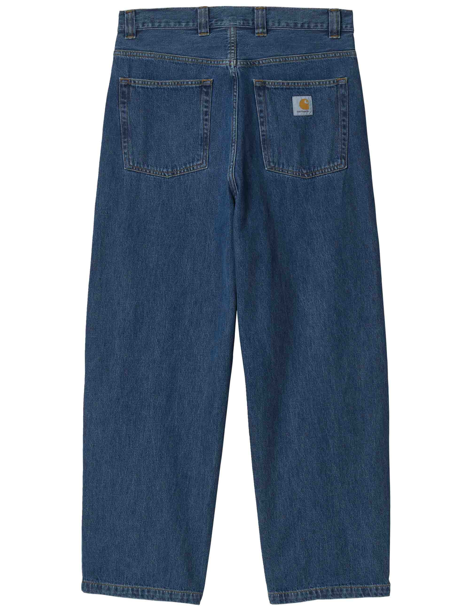 Brandon Denim Pant - Blue, Stone Washed - Image 2