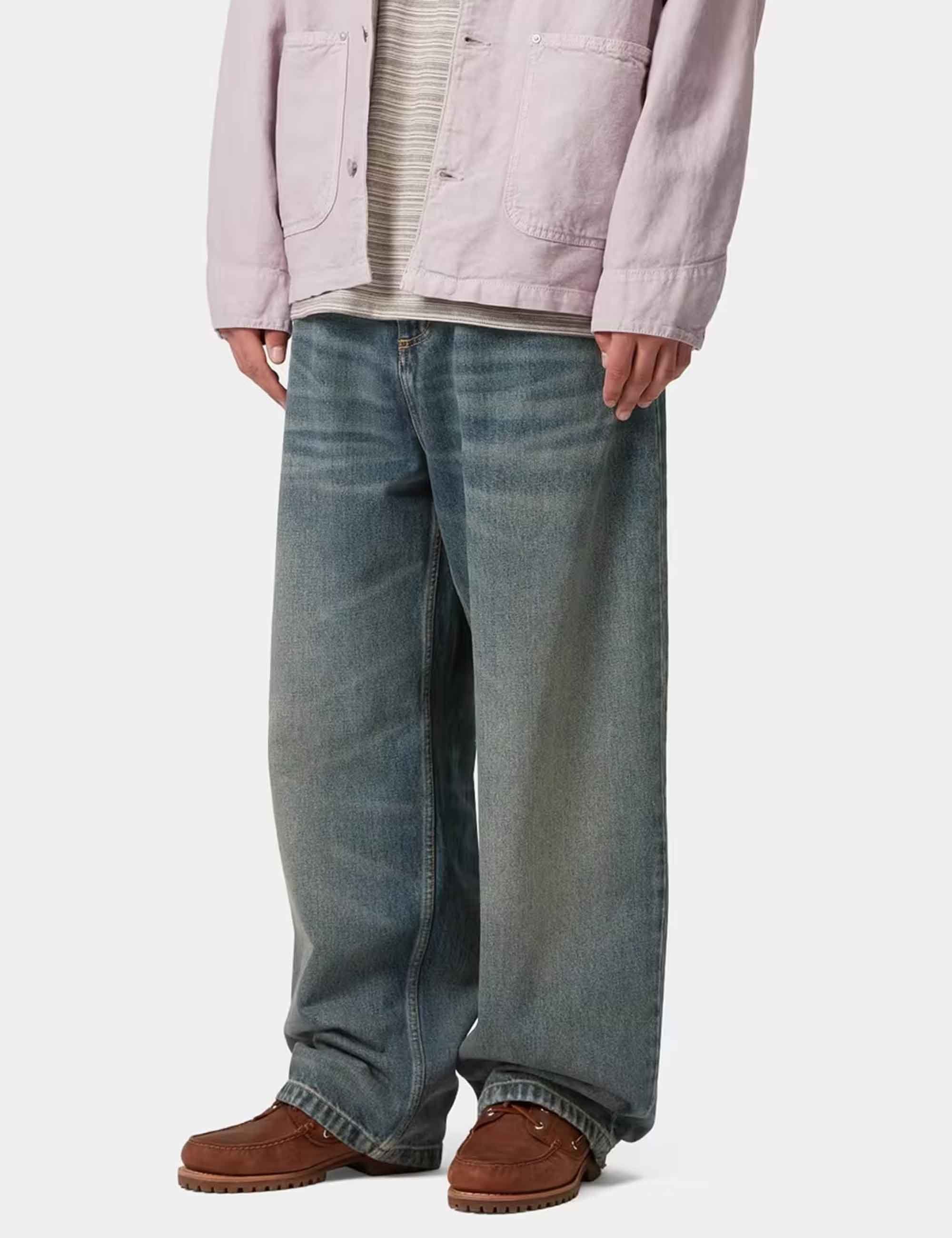 Brandon Denim Pant - Blue, Worn Used Wash - Image 5