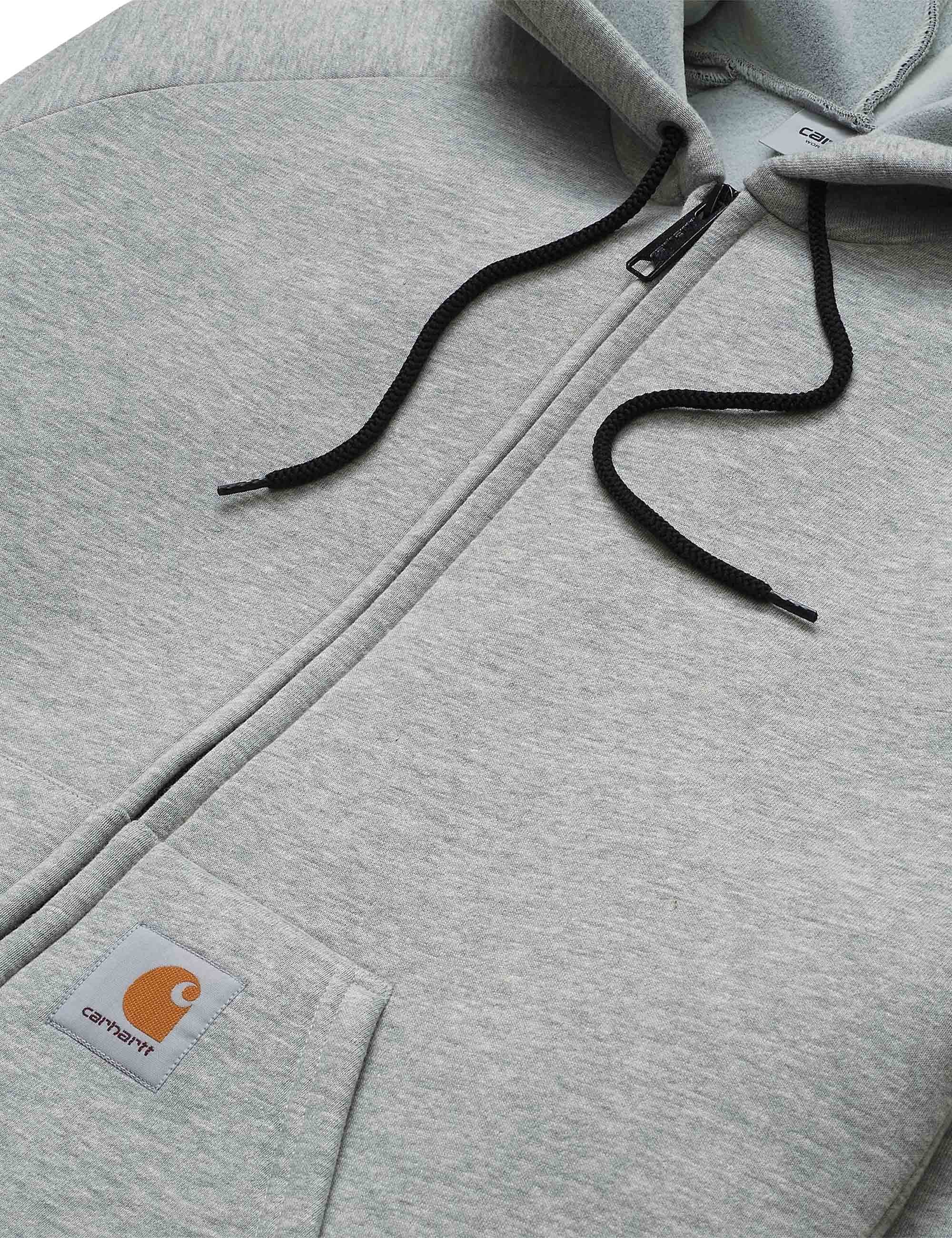 Car-Lux Hooded Jacket - Grey Heather - Image 4