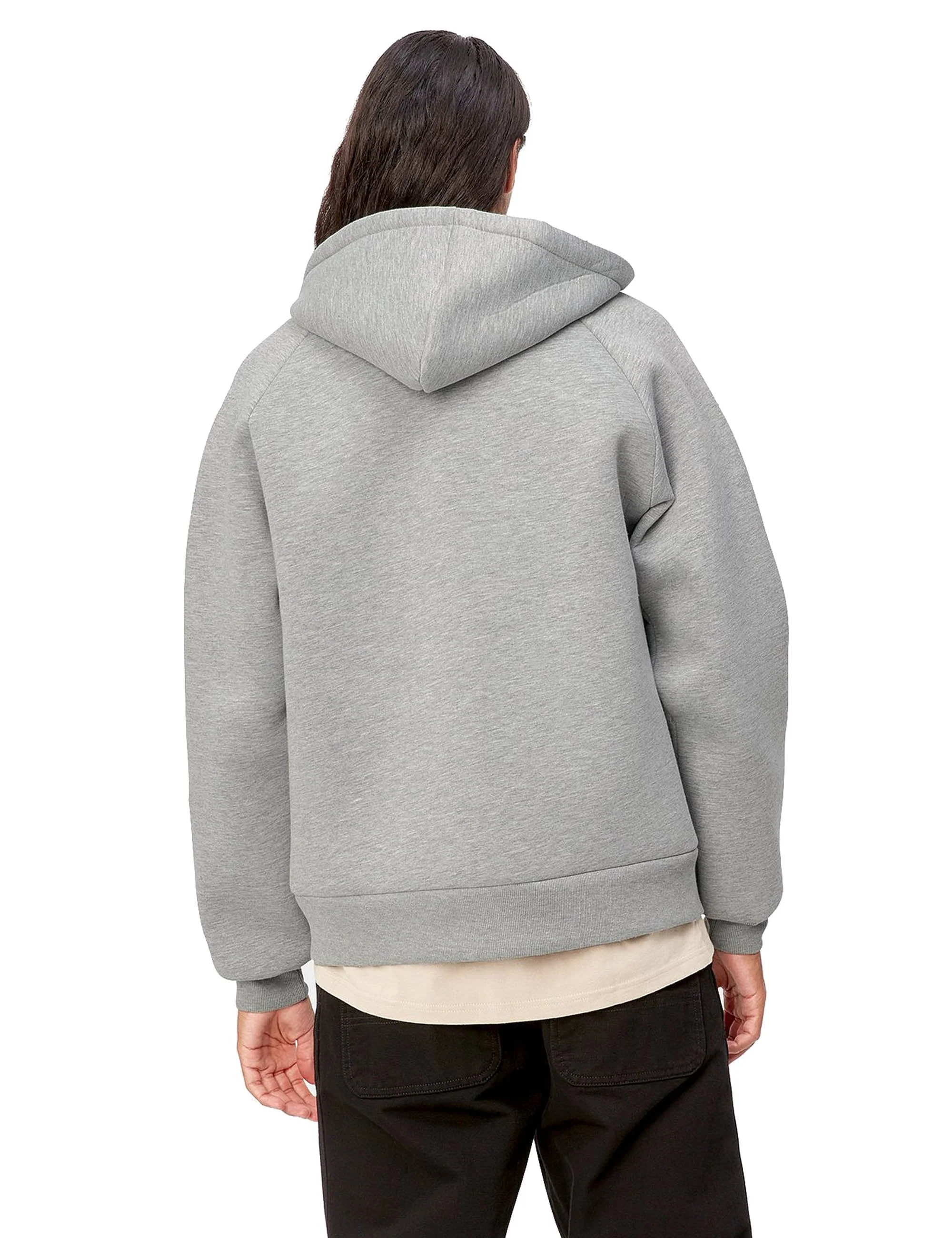 Car-Lux Hooded Jacket - Grey Heather - Image 5
