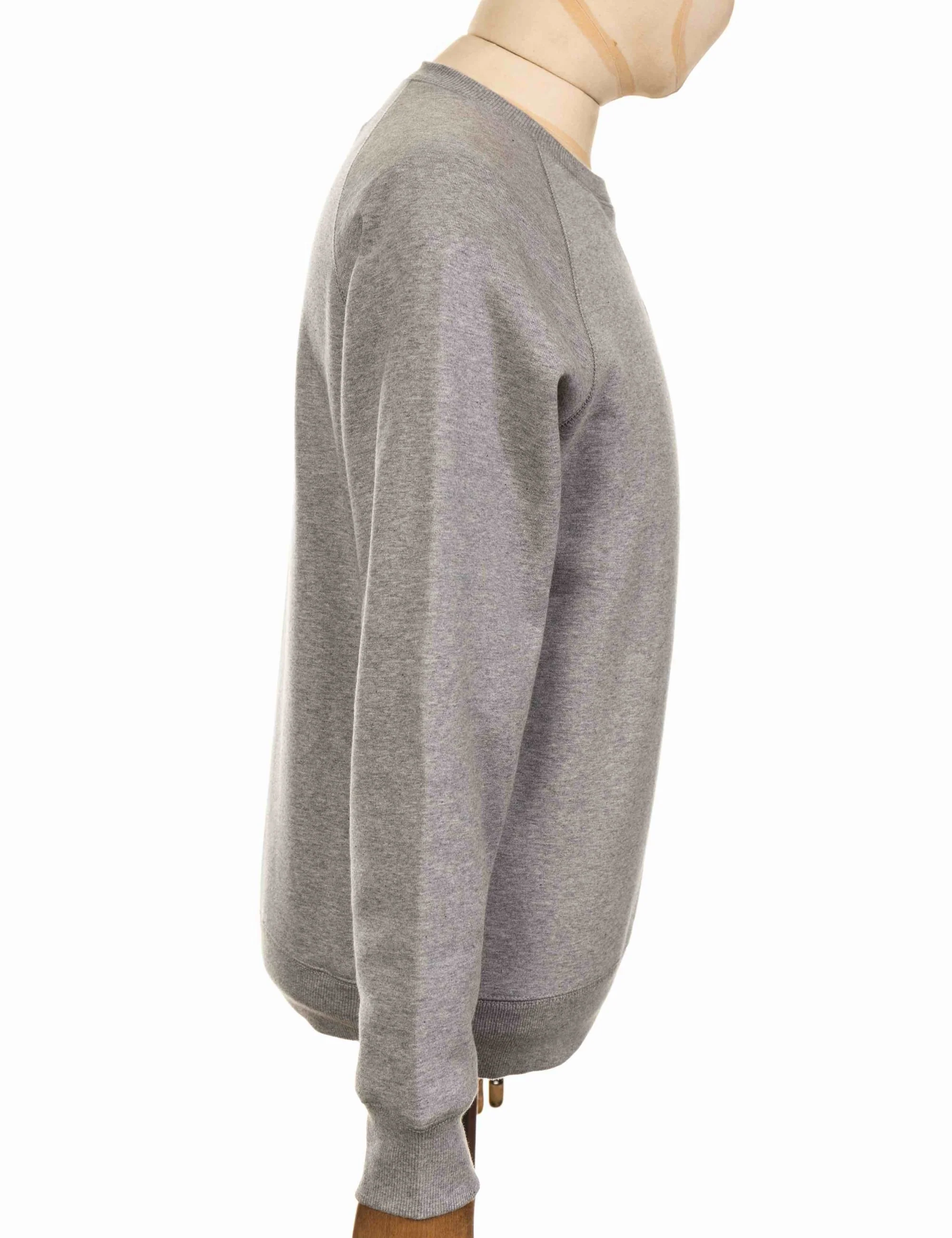 Chase Crew Sweat - Grey Heather/Gold - Image 7