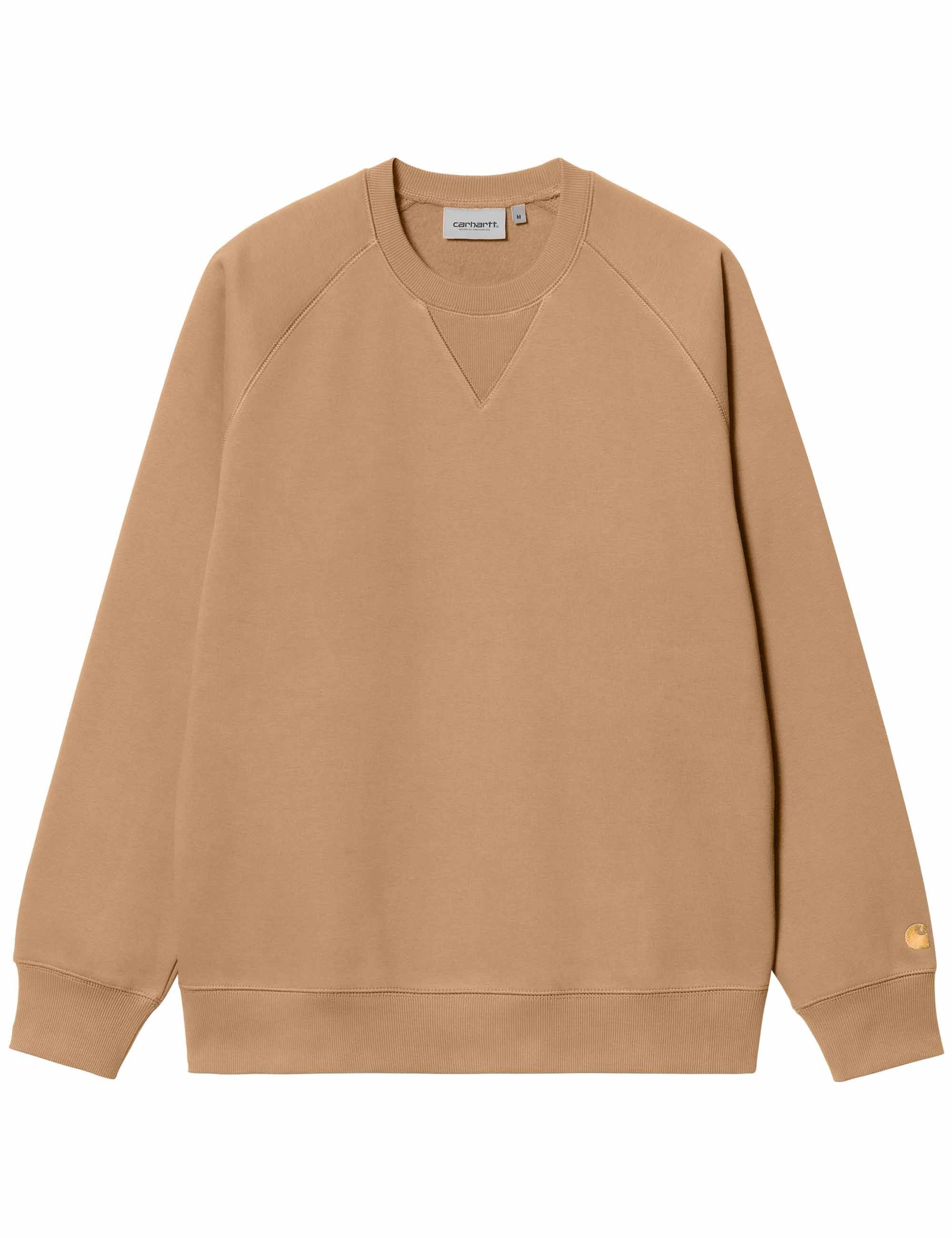 Chase Crew Sweat - Peanut/Gold