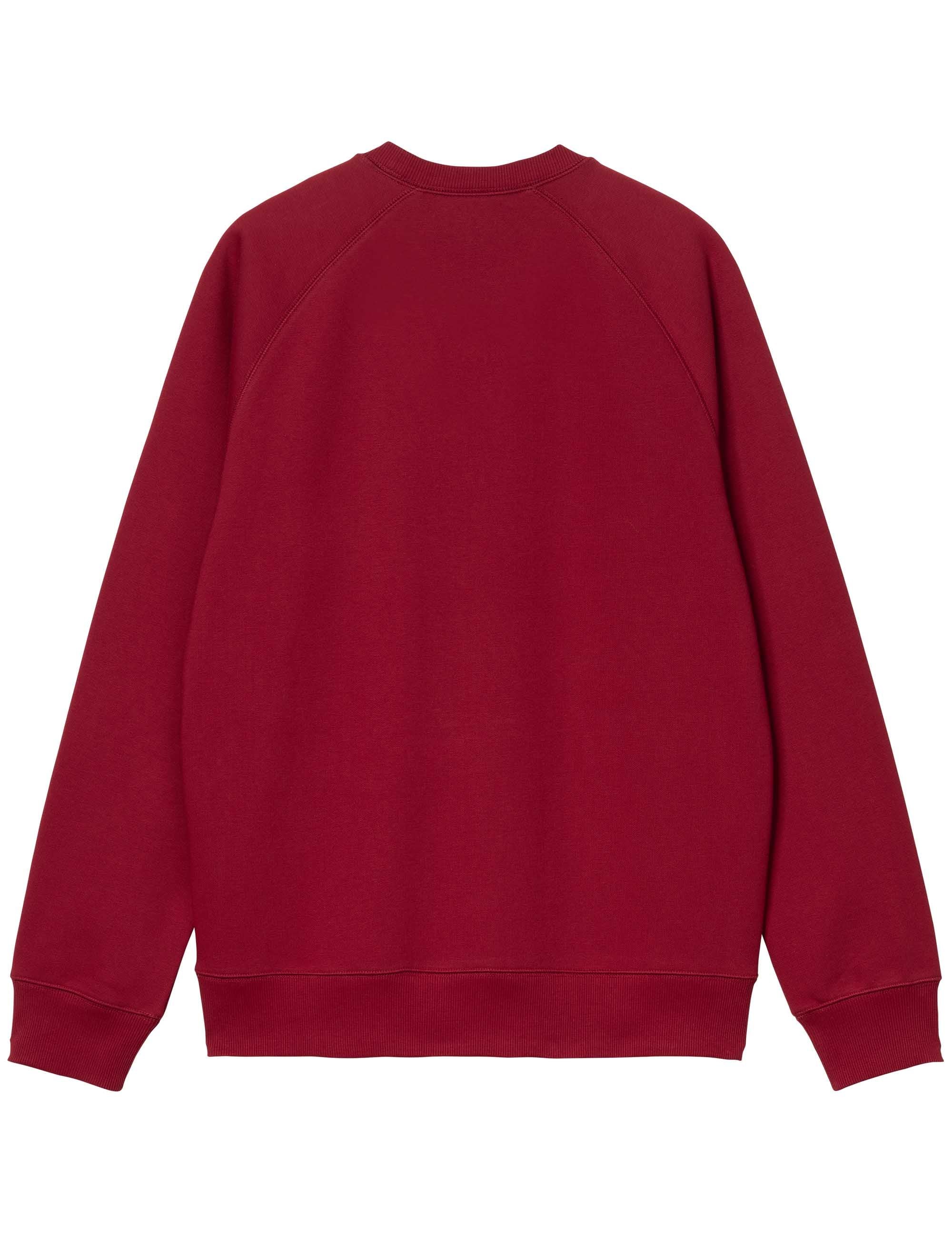 Chase Crew Sweat - Scarlet/Gold - Image 2