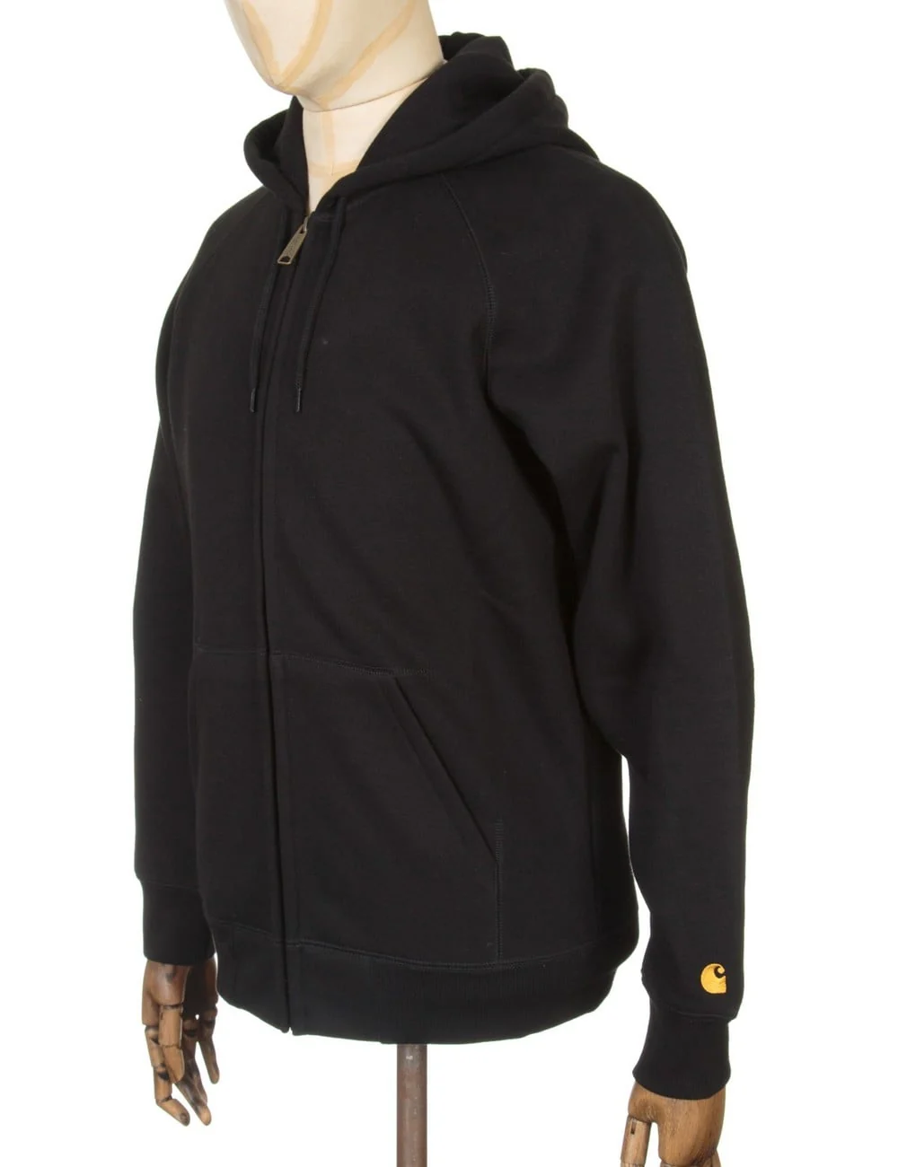 Chase Hooded Jacket - Black/Gold - Image 5