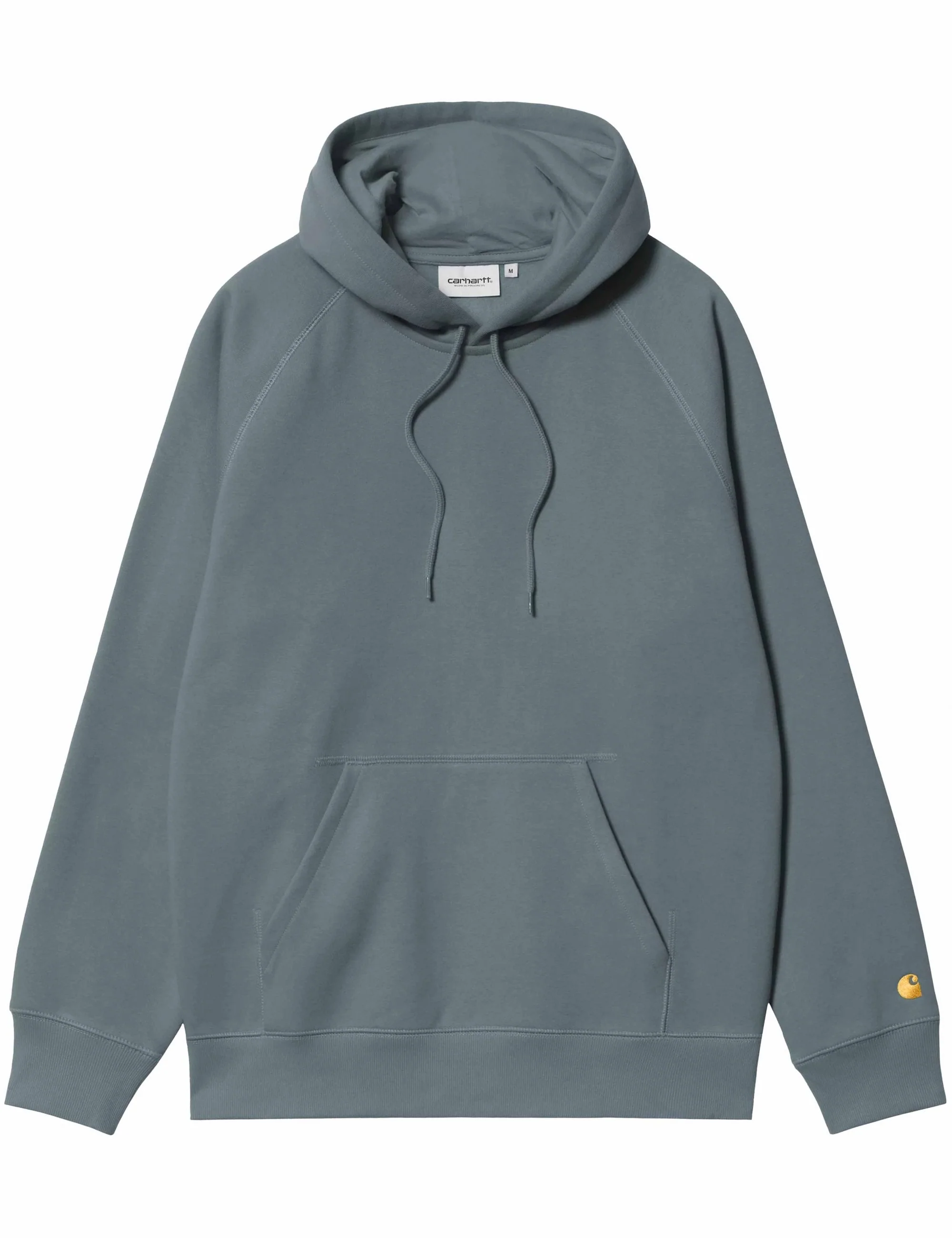 Chase Hooded Sweat - Cozy Blue/Gold