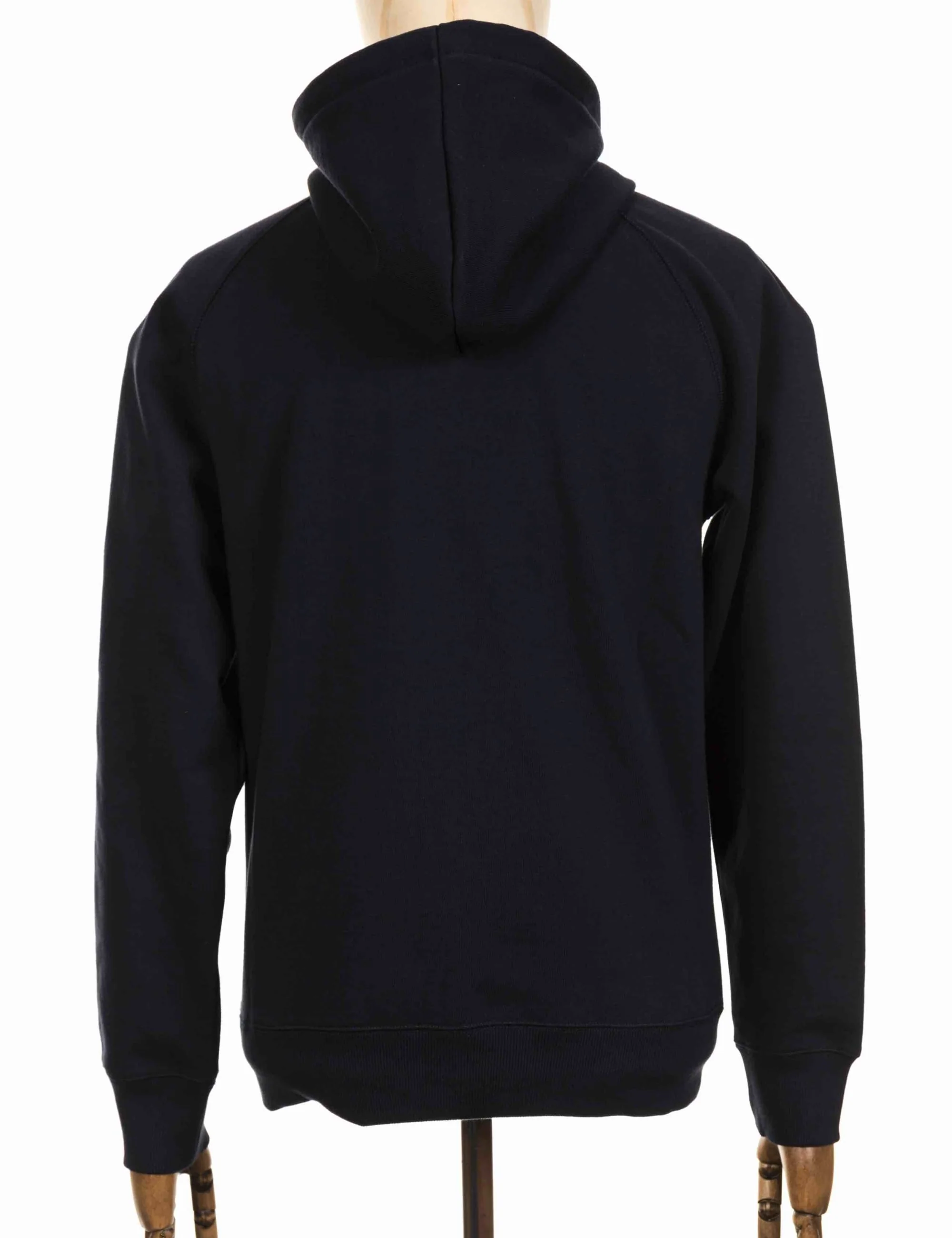 Chase Hooded Sweat - Dark Navy/Gold - Image 4