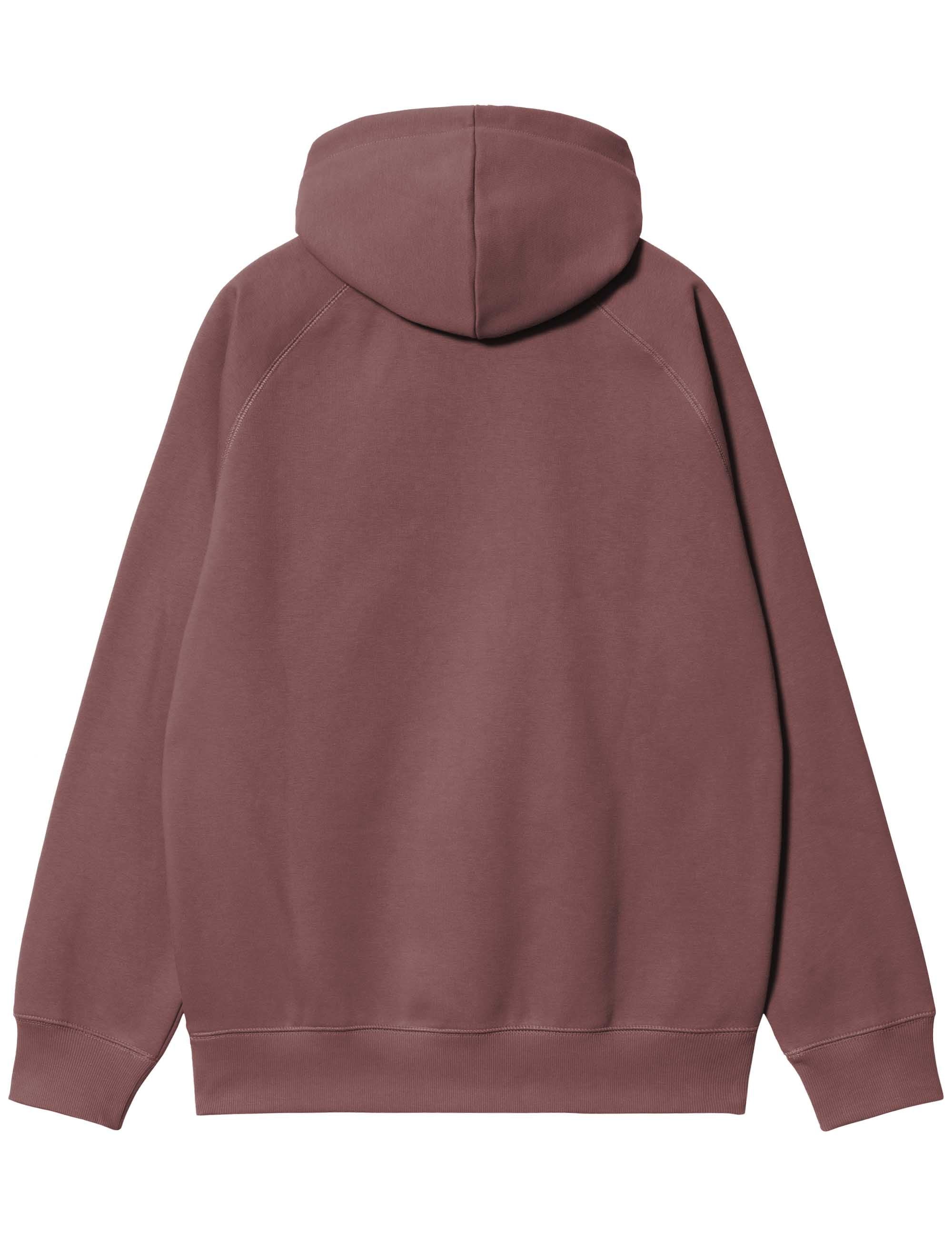 Chase Hooded Sweat - Dusky Pink/Gold - Image 2