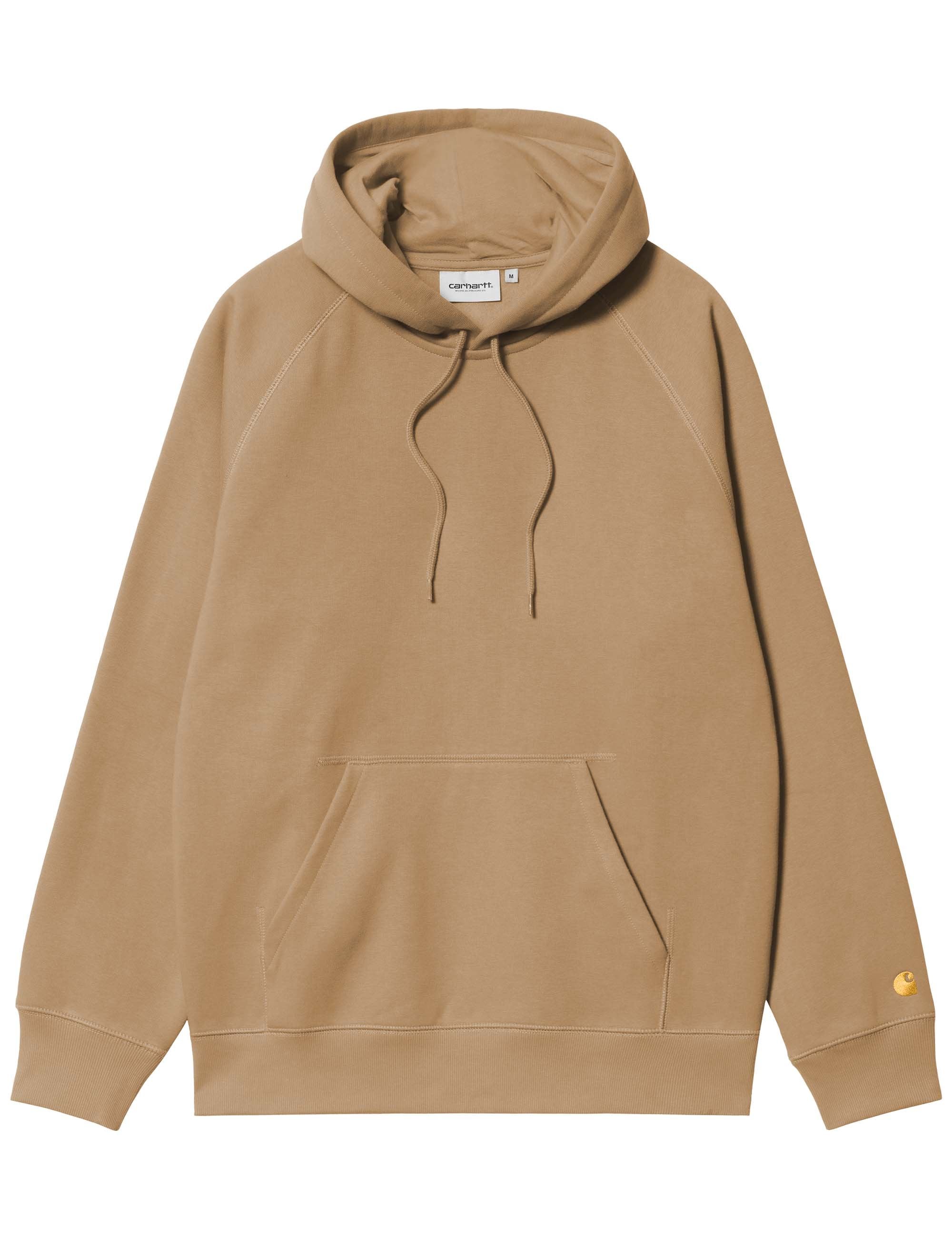 Chase Hooded Sweat - Peanut/Gold