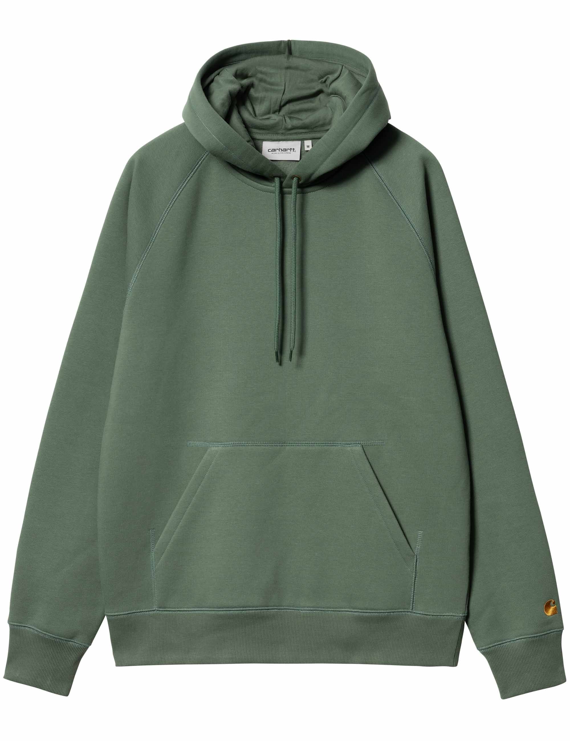Chase Hooded Sweat - Sycamore Tree/Gold