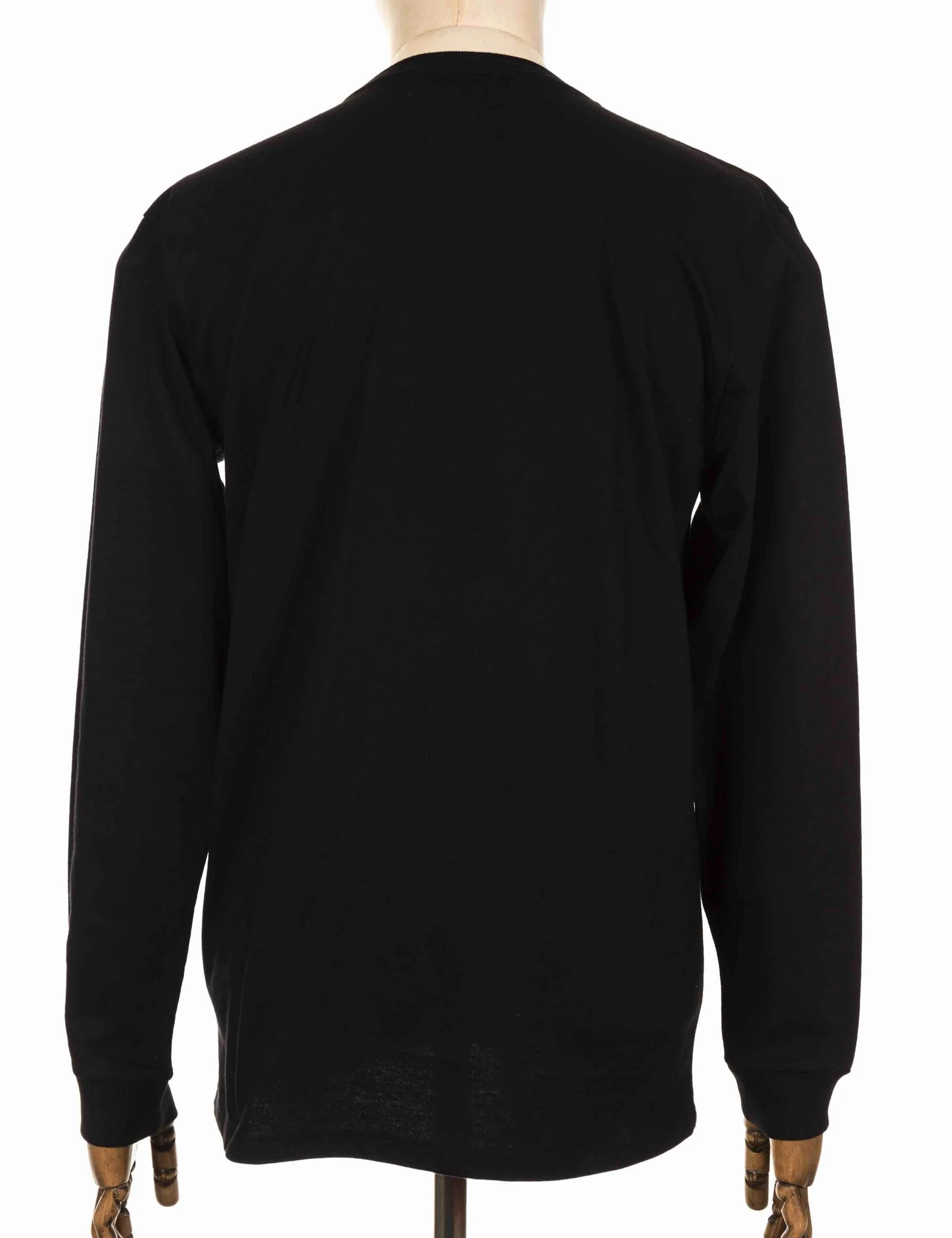 Chase Long Sleeve T-Shirt - Black/Gold - Image 4