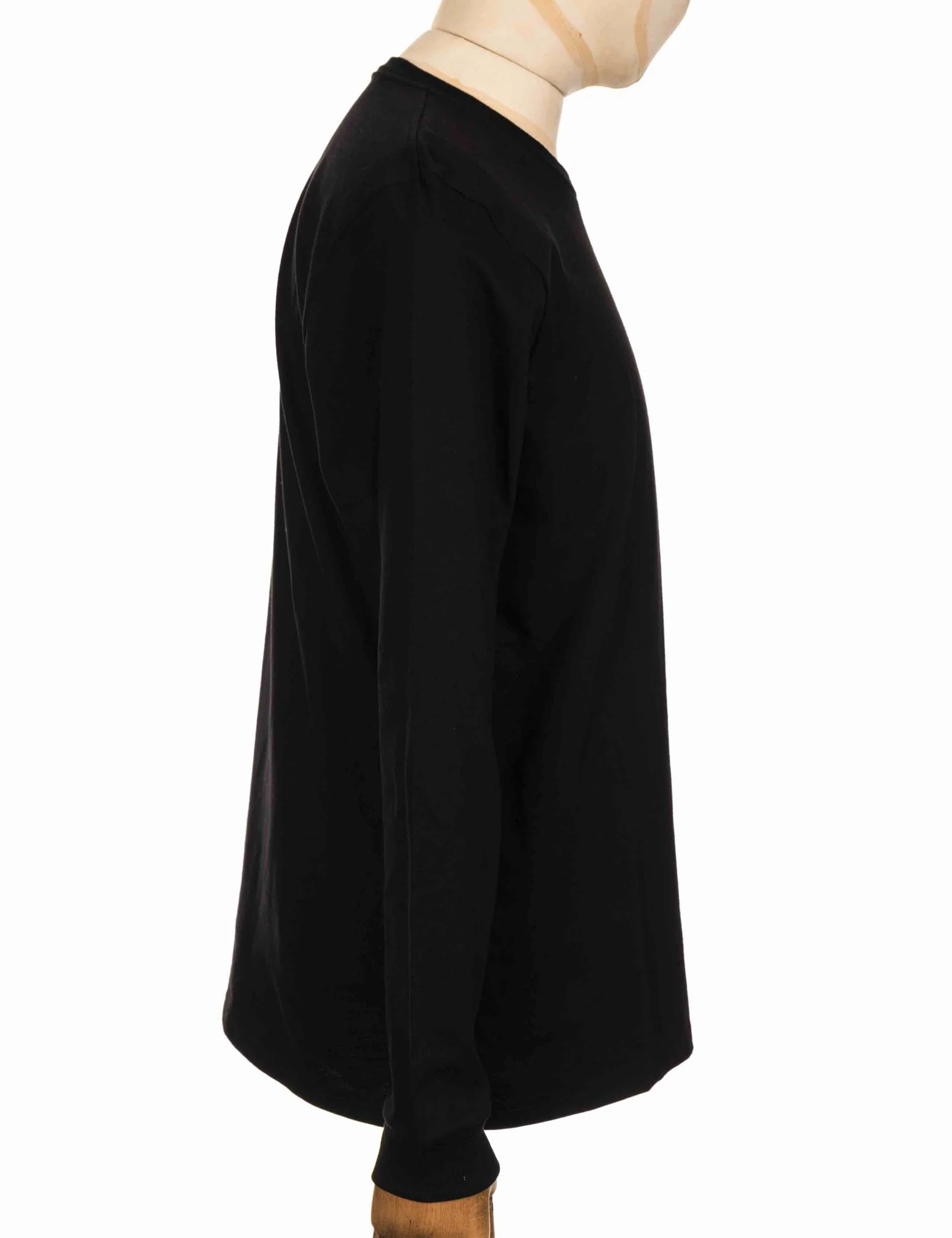 Chase Long Sleeve T-Shirt - Black/Gold - Image 7