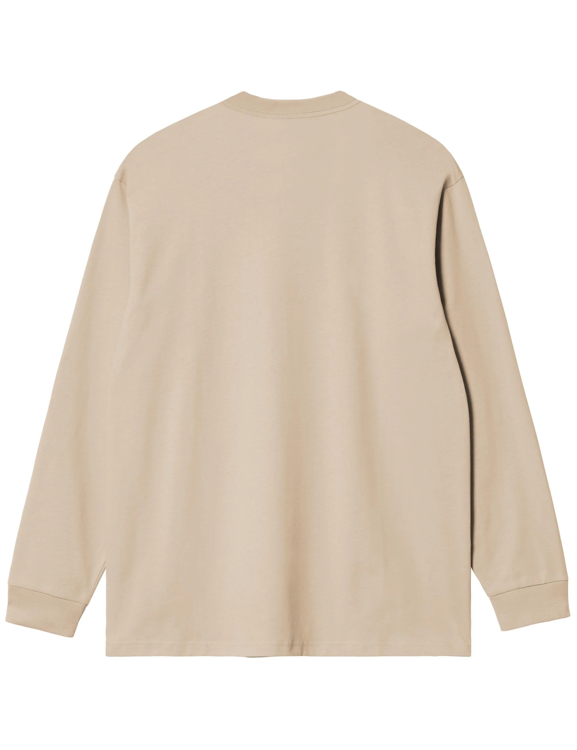 Chase Long Sleeve T-Shirt - Fleur De Sel/Gold - Image 2