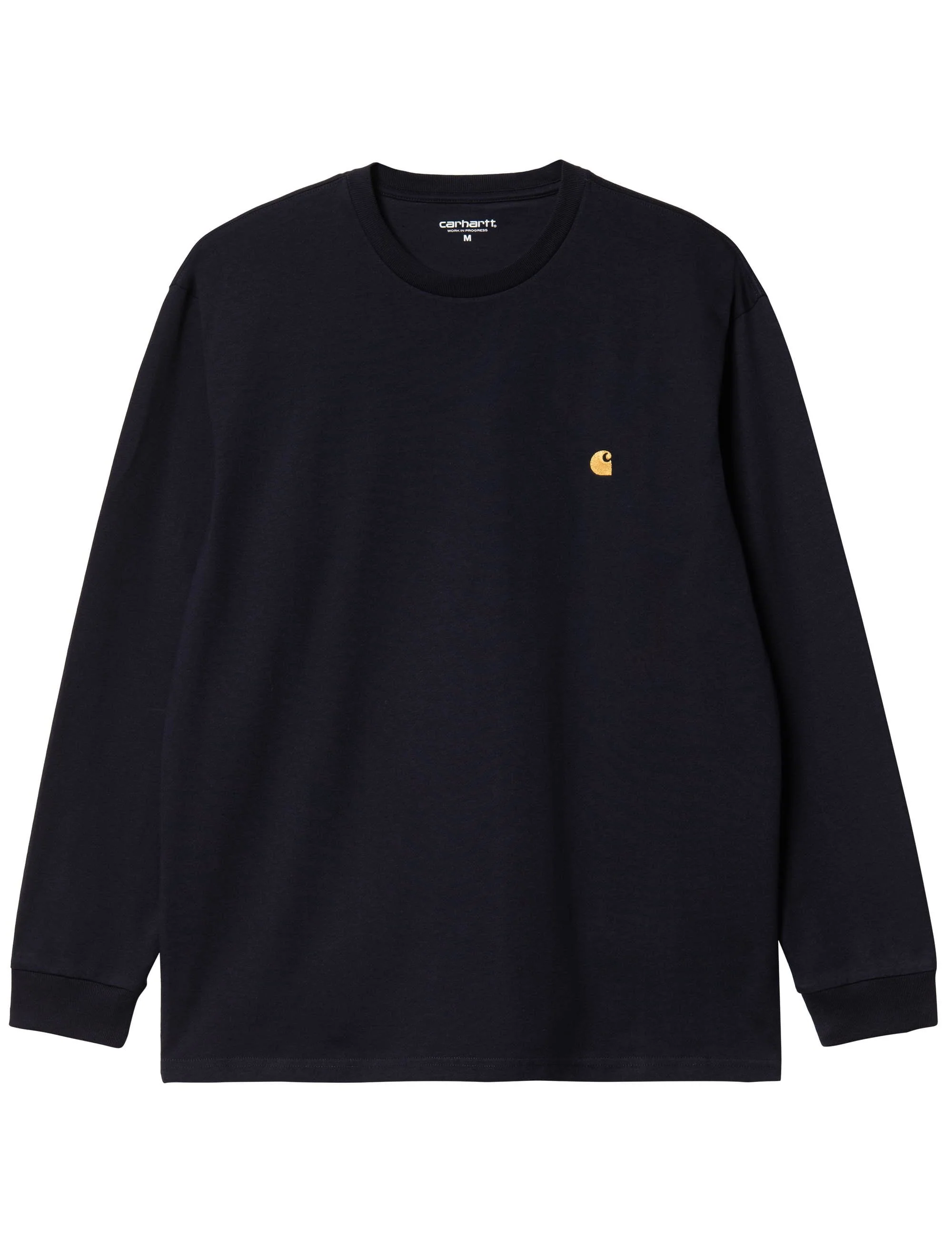 Chase Long Sleeve T-Shirt - Navy/Gold