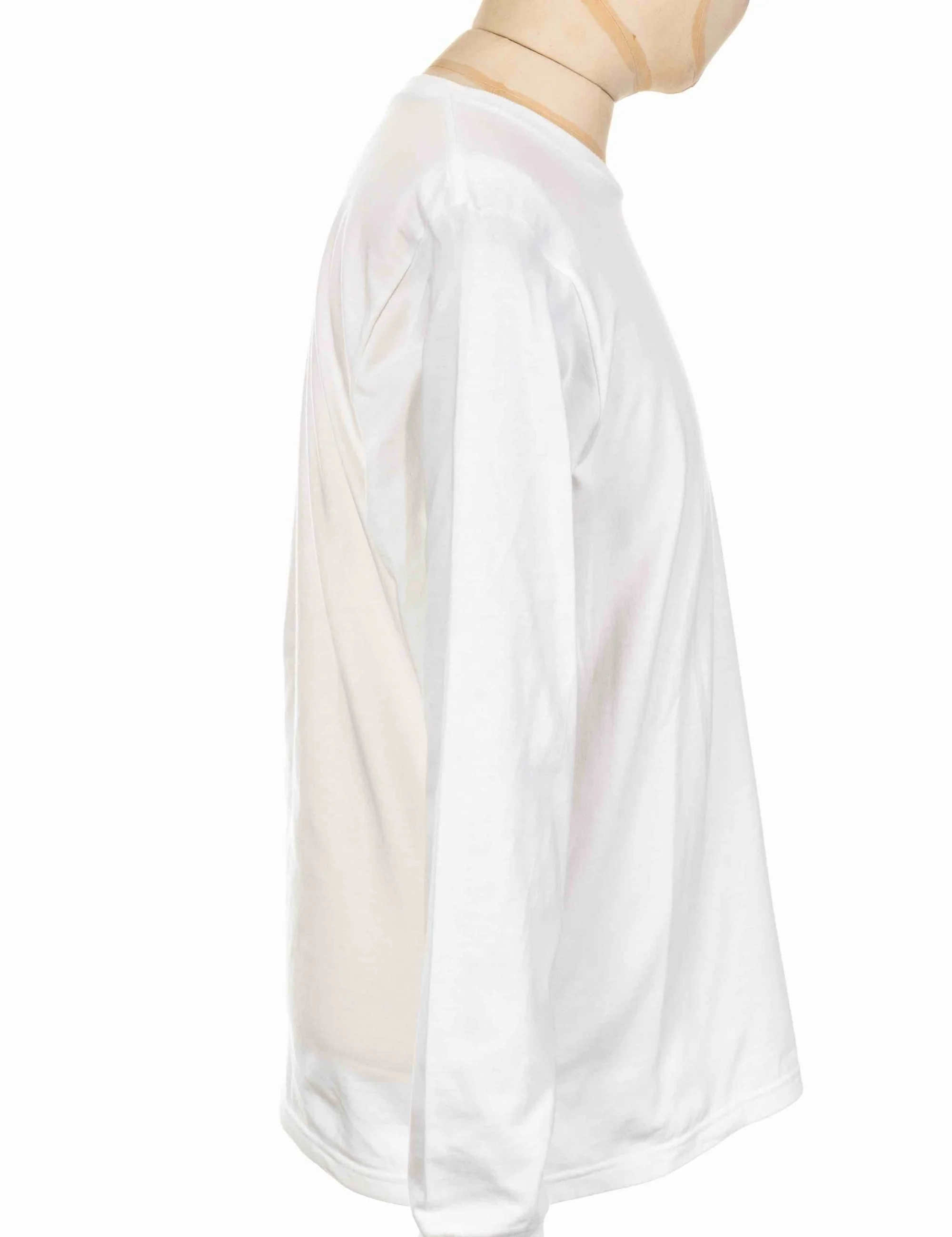 Chase Long Sleeve T-Shirt - White/Gold - Image 7
