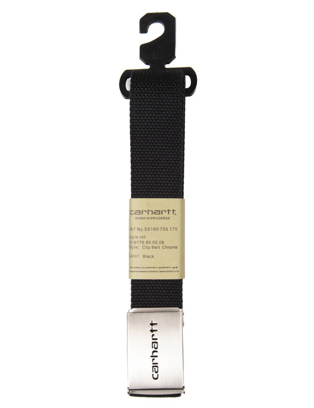 Clip Belt Chrome - Black - Image 4