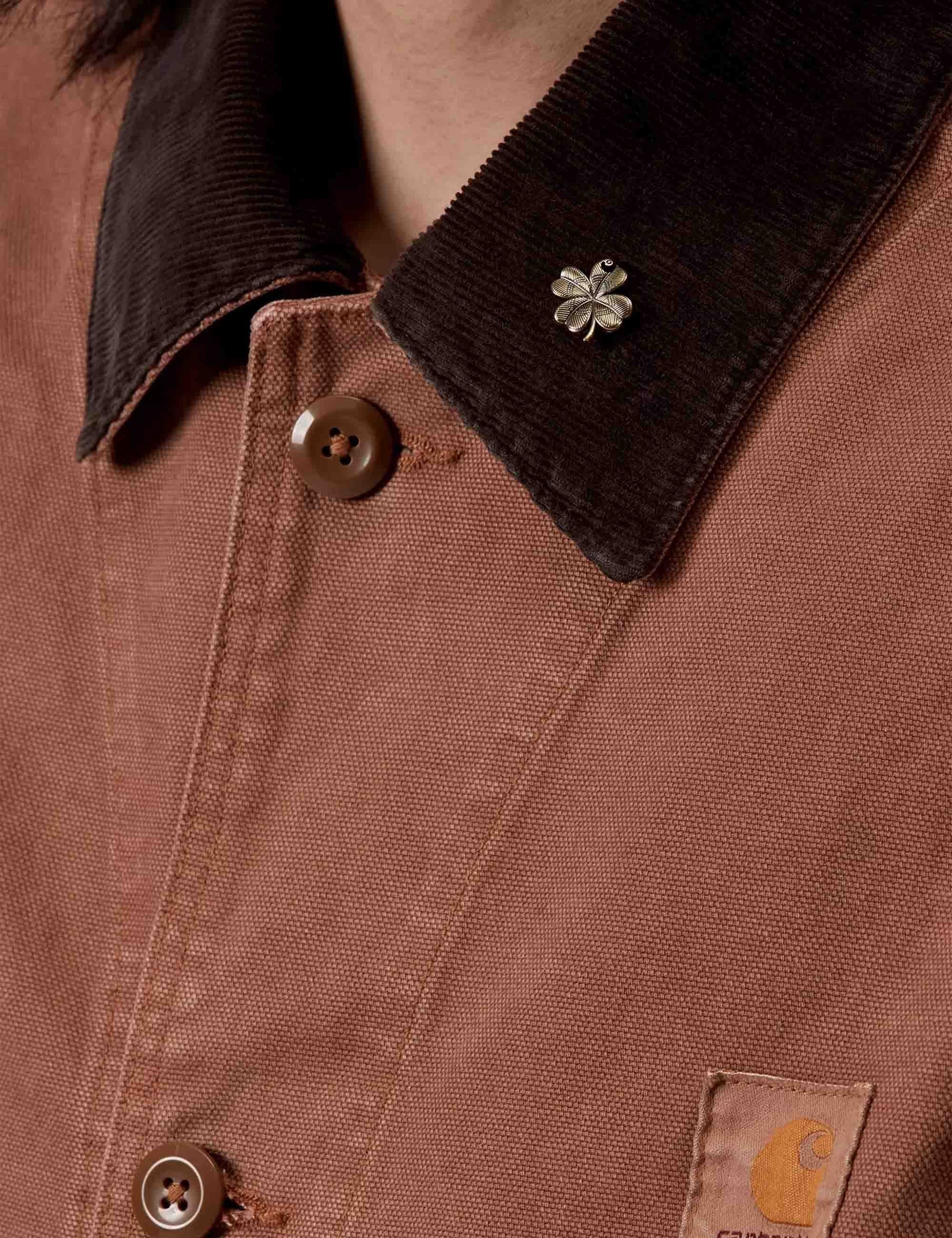 Clover Pin - Gold - Image 2