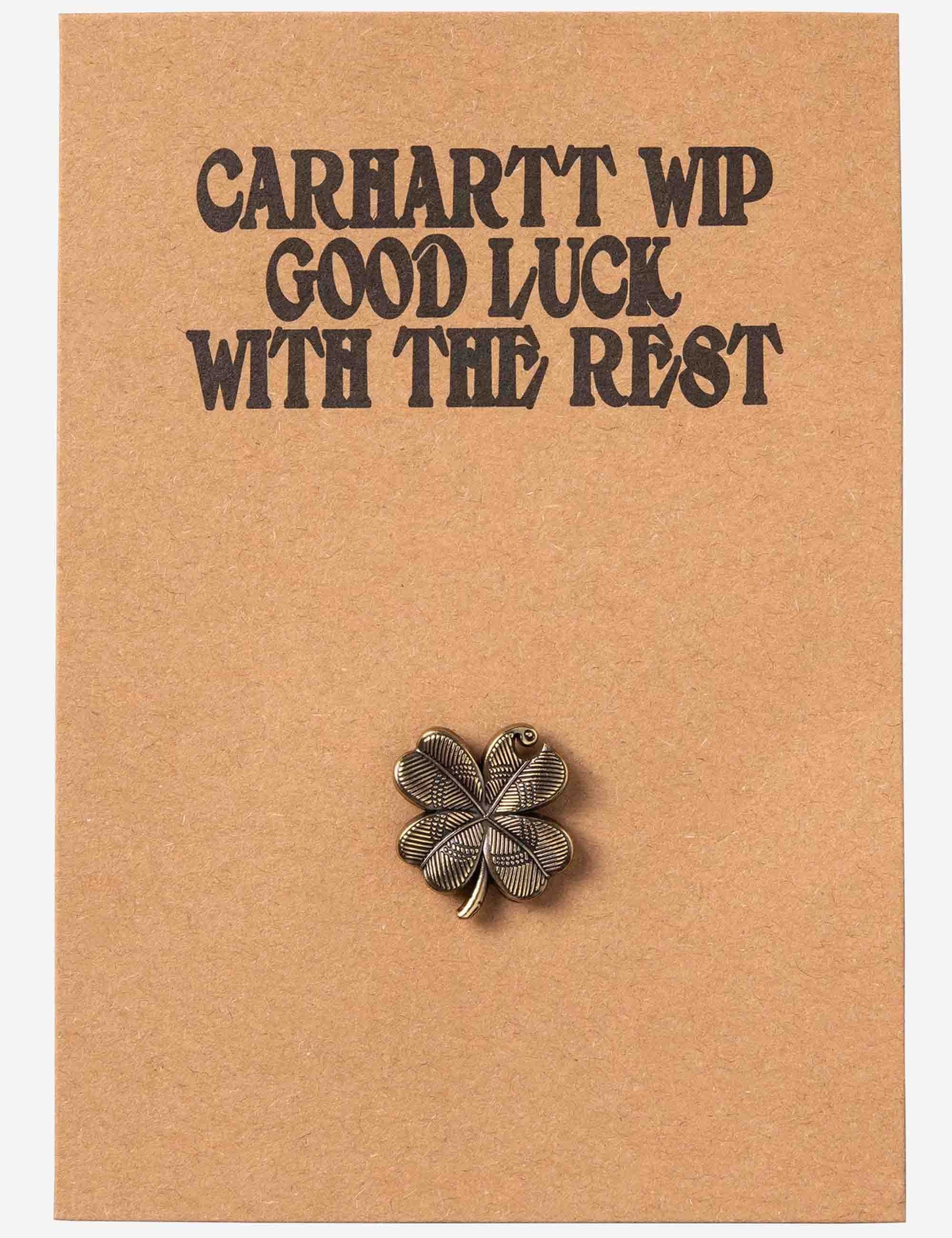 Clover Pin - Gold - Image 3