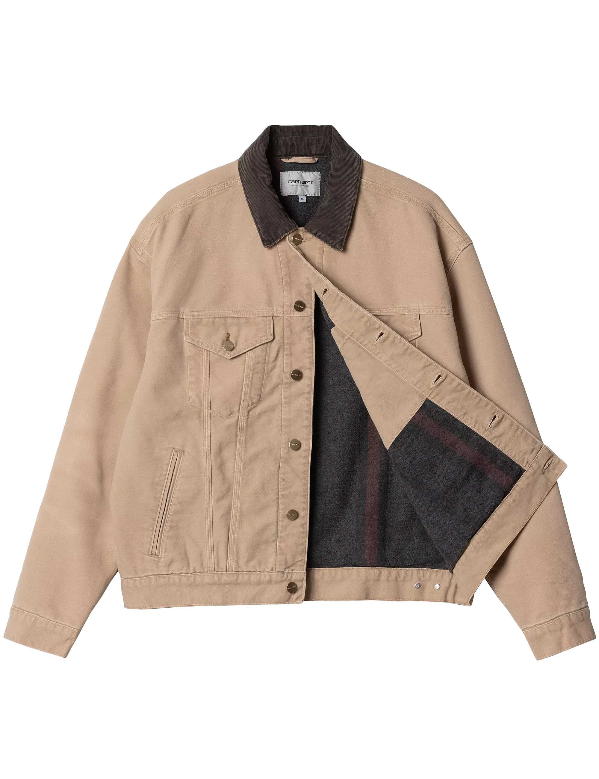 Dayton Trucker Jacket - Dusty H Brown - Image 2