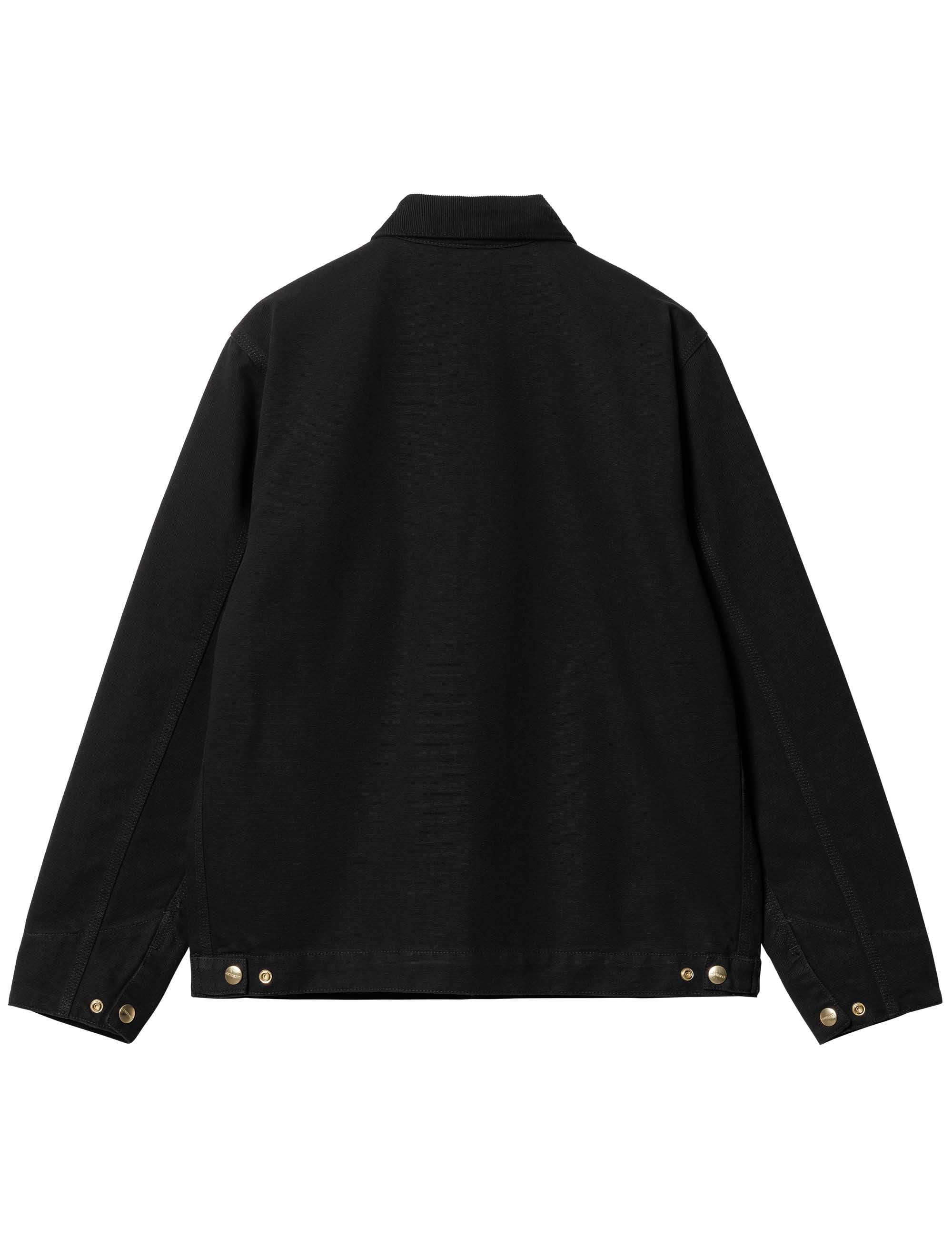 Detroit Jacket - Black/Black (Rinsed) - Image 2