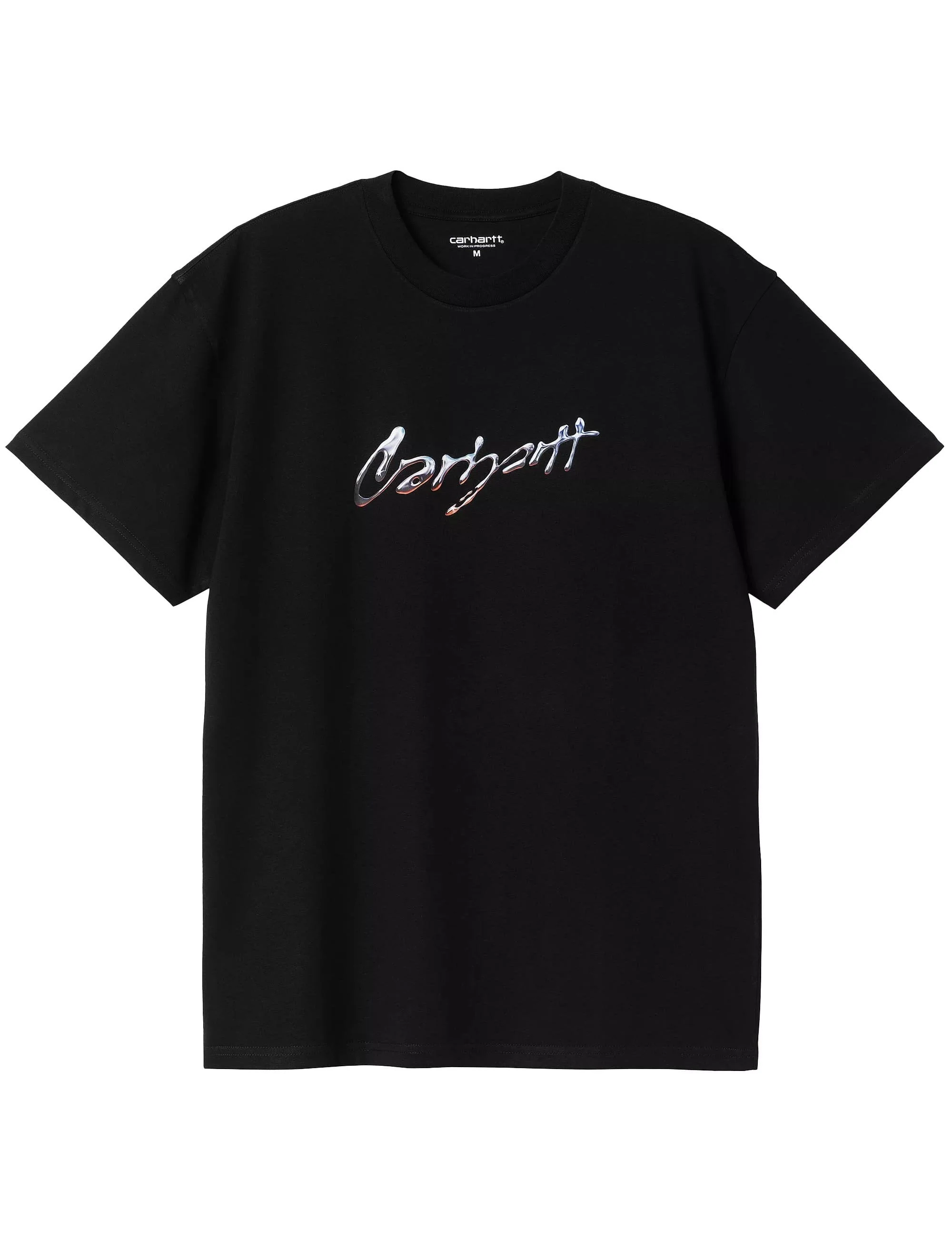 Drip Script T-Shirt - Black