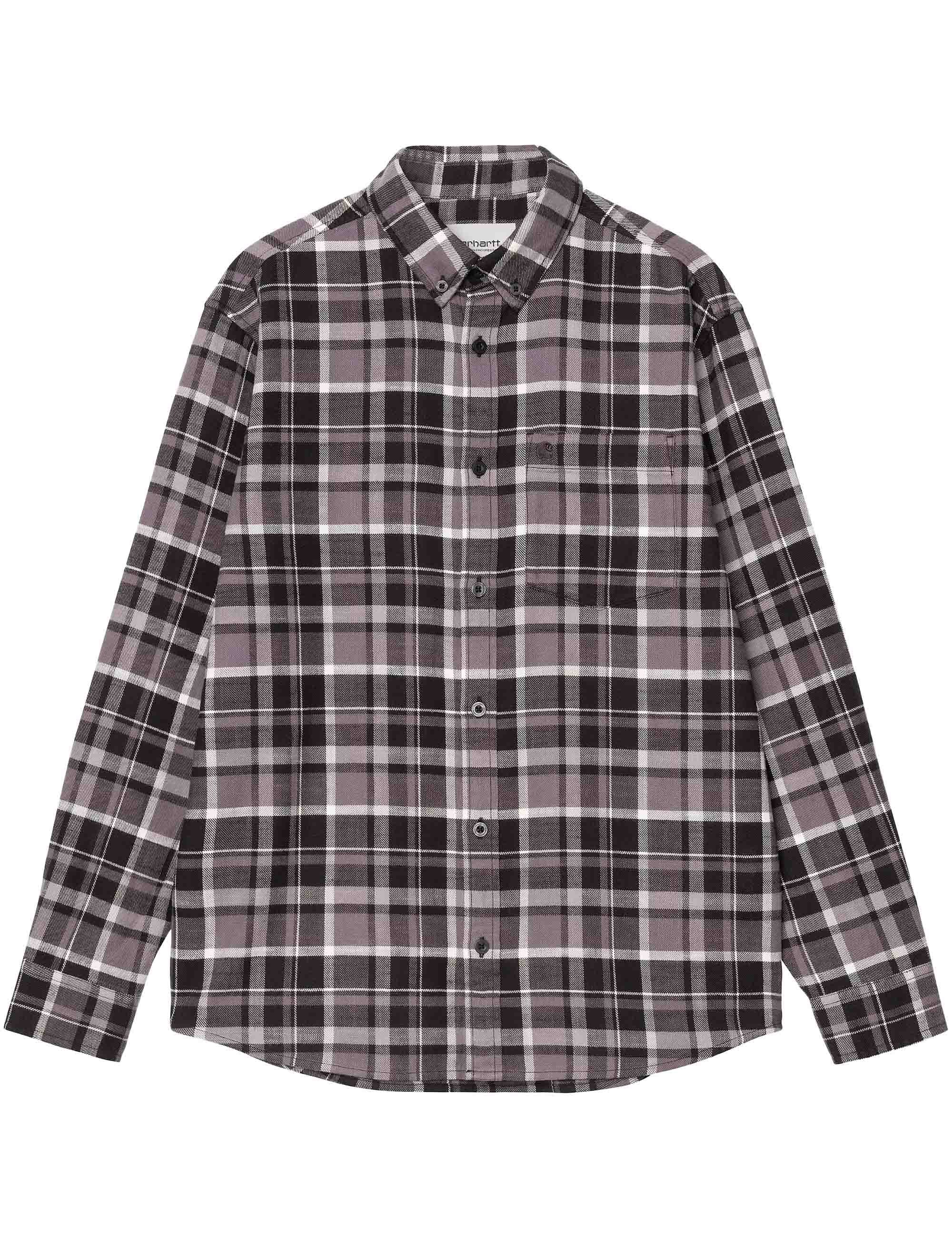 Fendrick Check Shirt - Black
