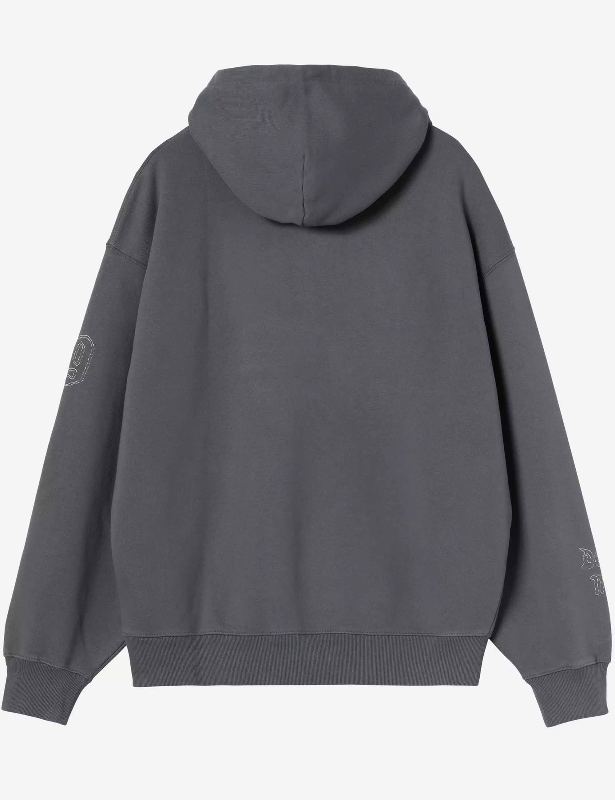 Hackwork Hooded Sweat - Porphyry/Fleur De Sel - Image 2