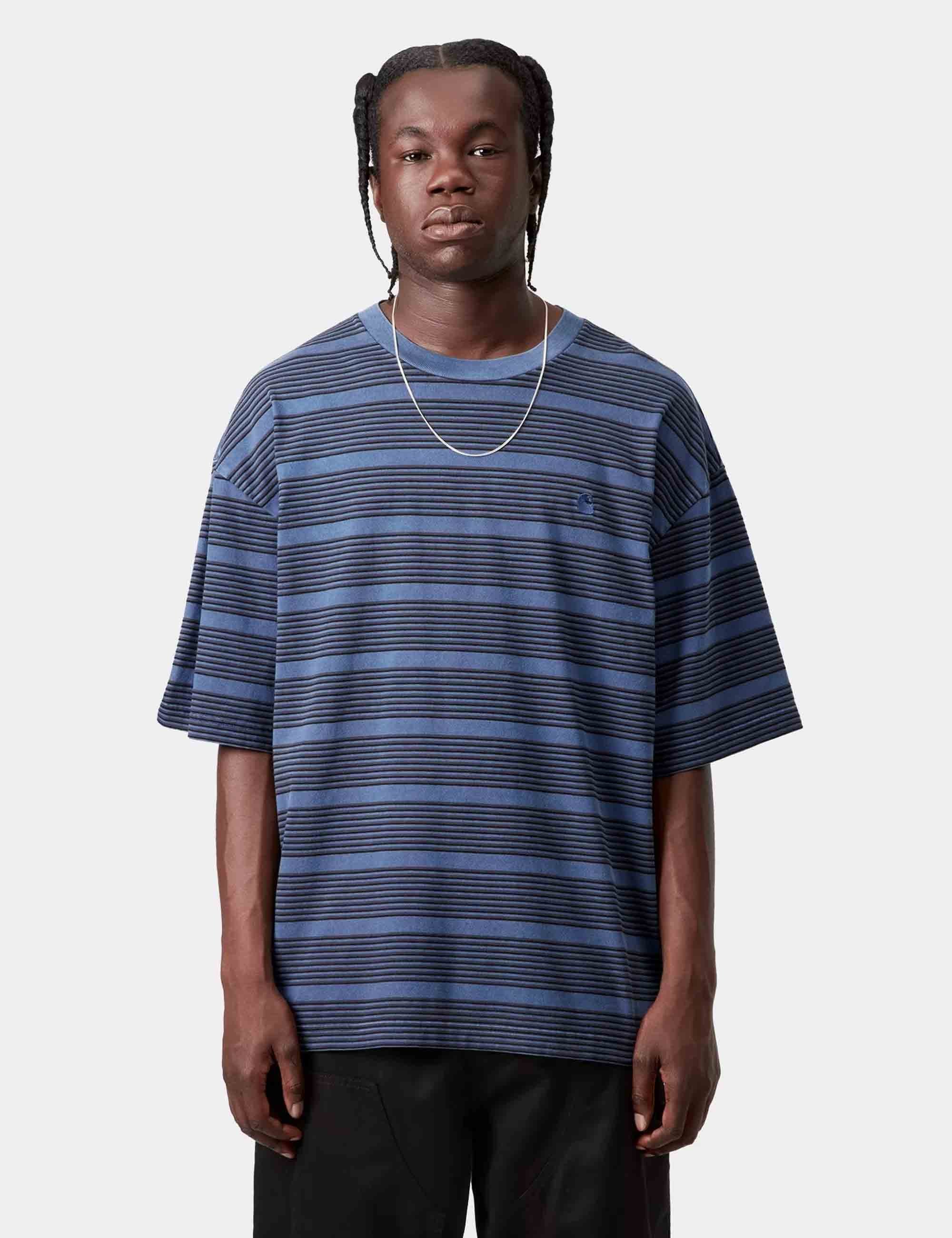 Hanson Stripe T-Shirt - Jupiter - Image 2