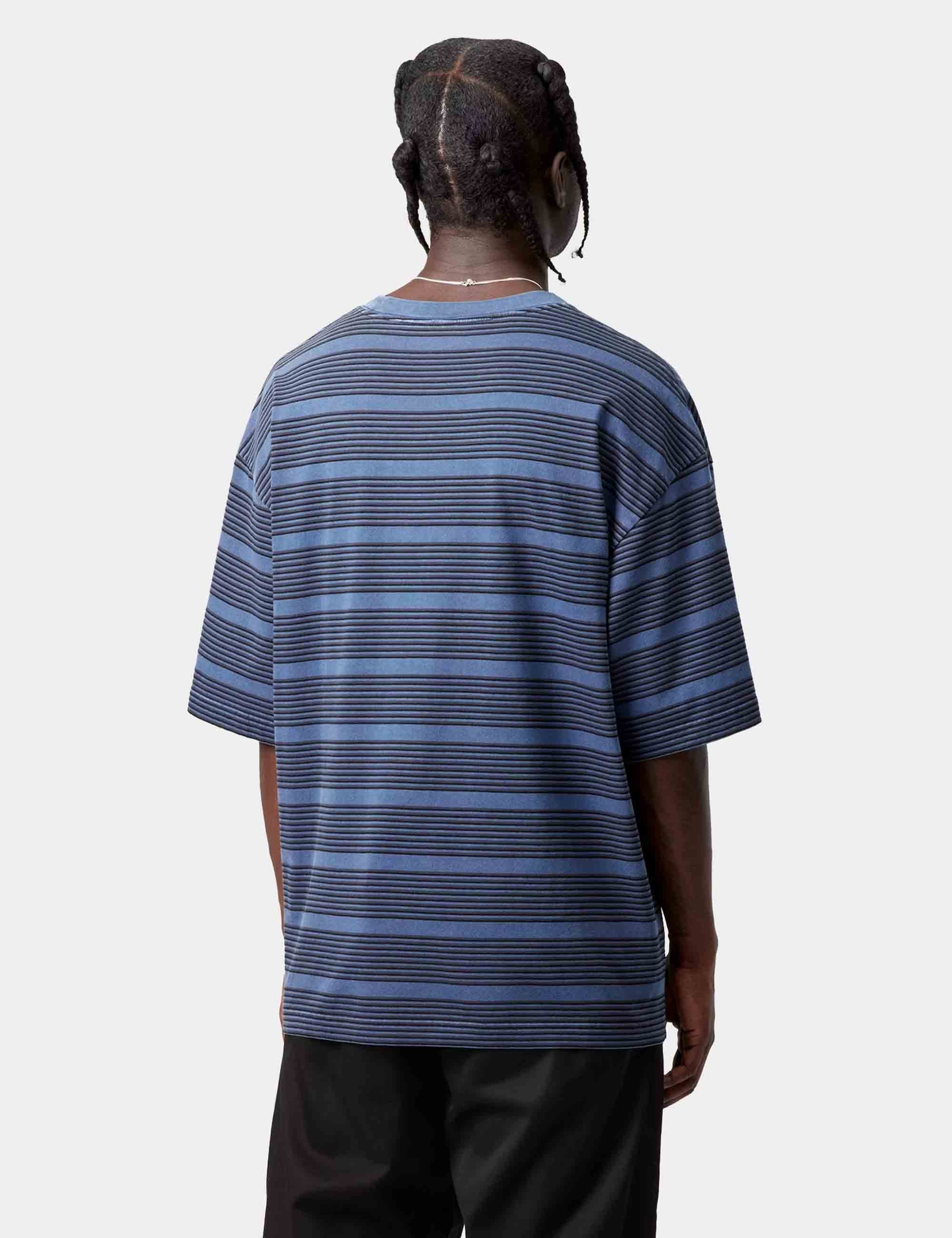 Hanson Stripe T-Shirt - Jupiter - Image 4