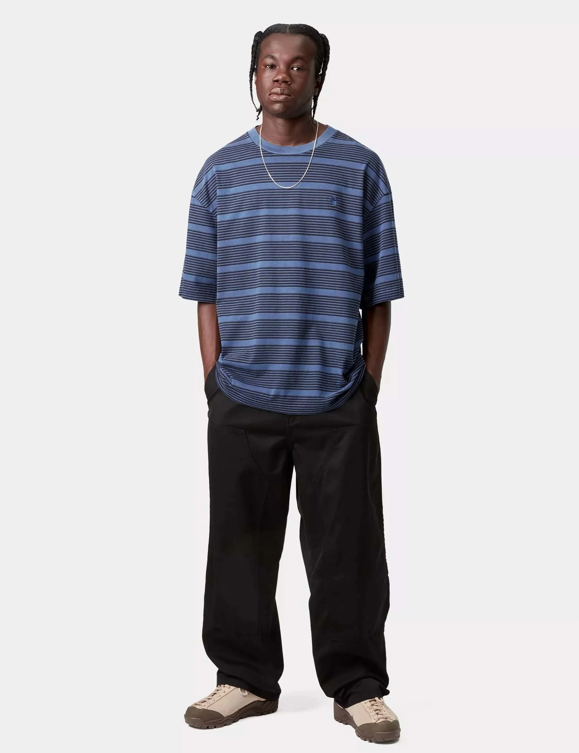 Hanson Stripe T-Shirt - Jupiter - Image 5