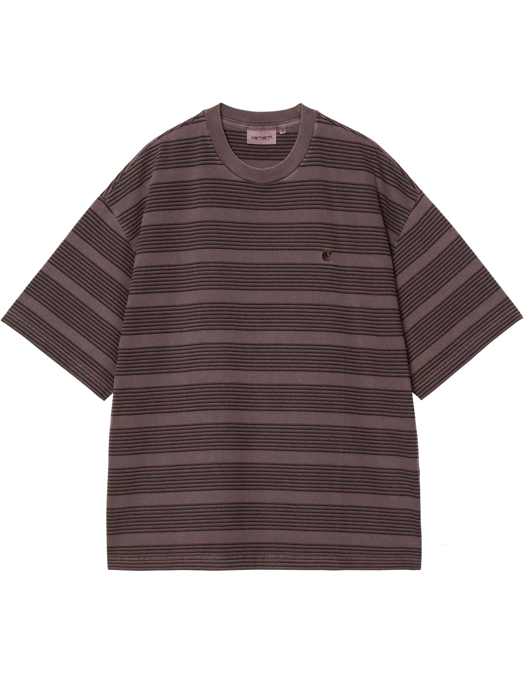 Hanson Stripe T-Shirt - Palisander
