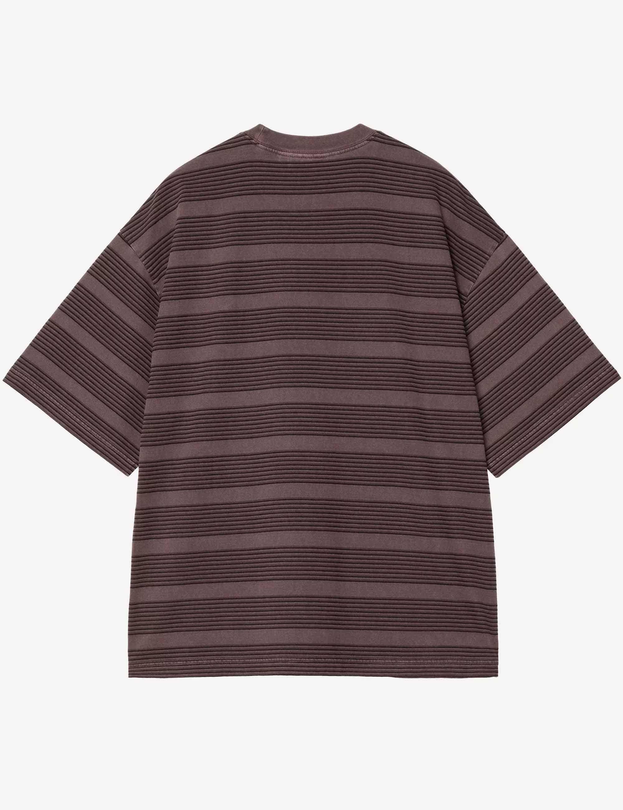 Hanson Stripe T-Shirt - Palisander - Image 3