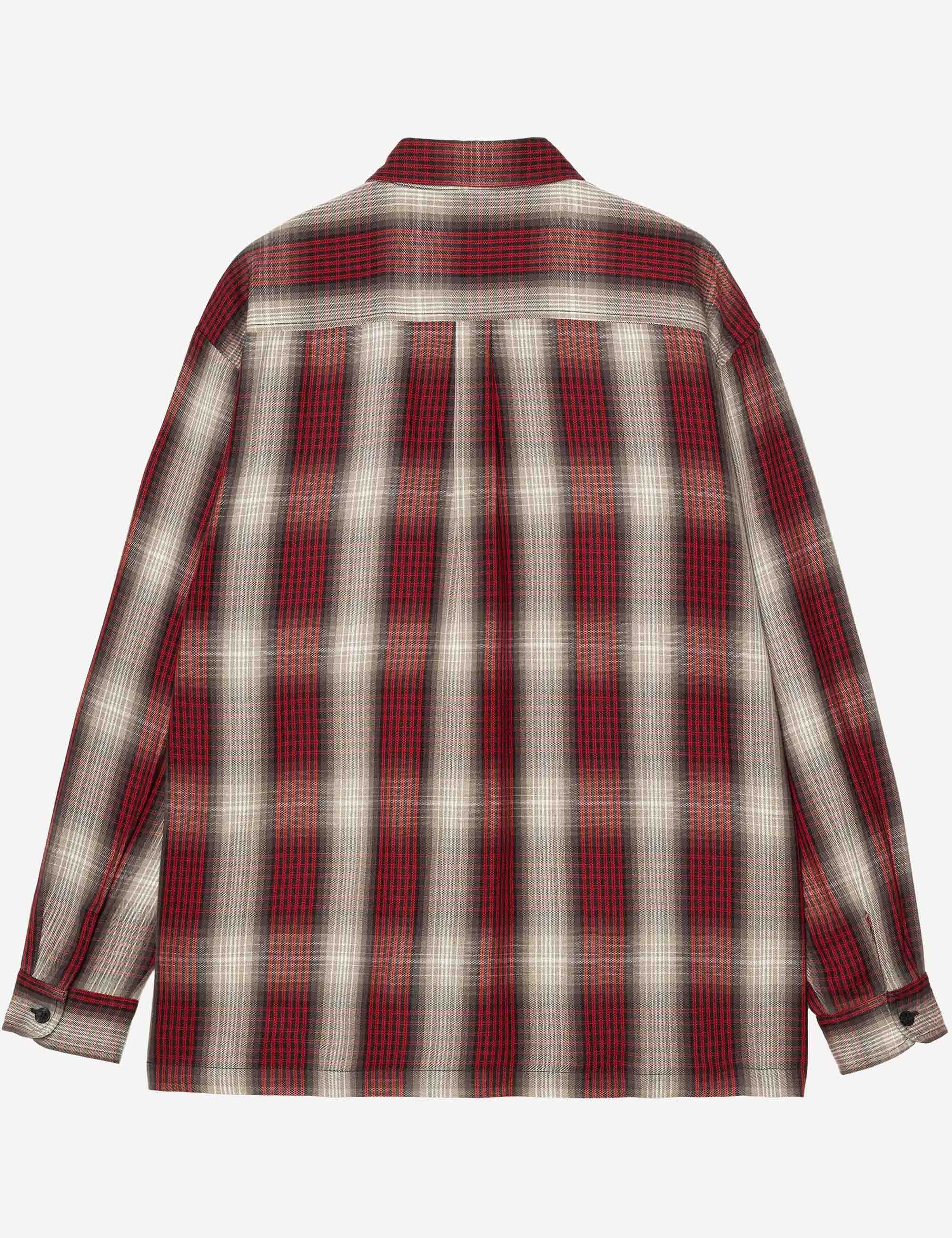 Harlin Check Shirt - Chili Pepper - Image 3