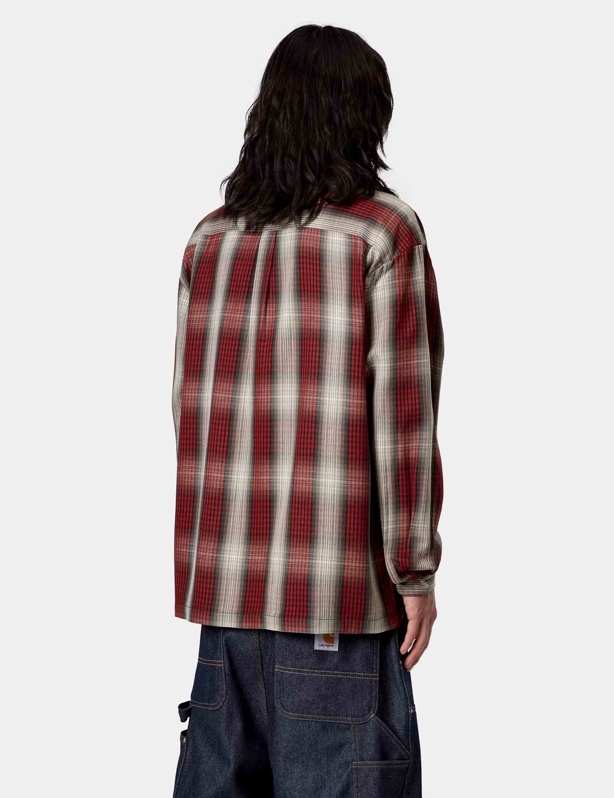 Harlin Check Shirt - Chili Pepper - Image 4