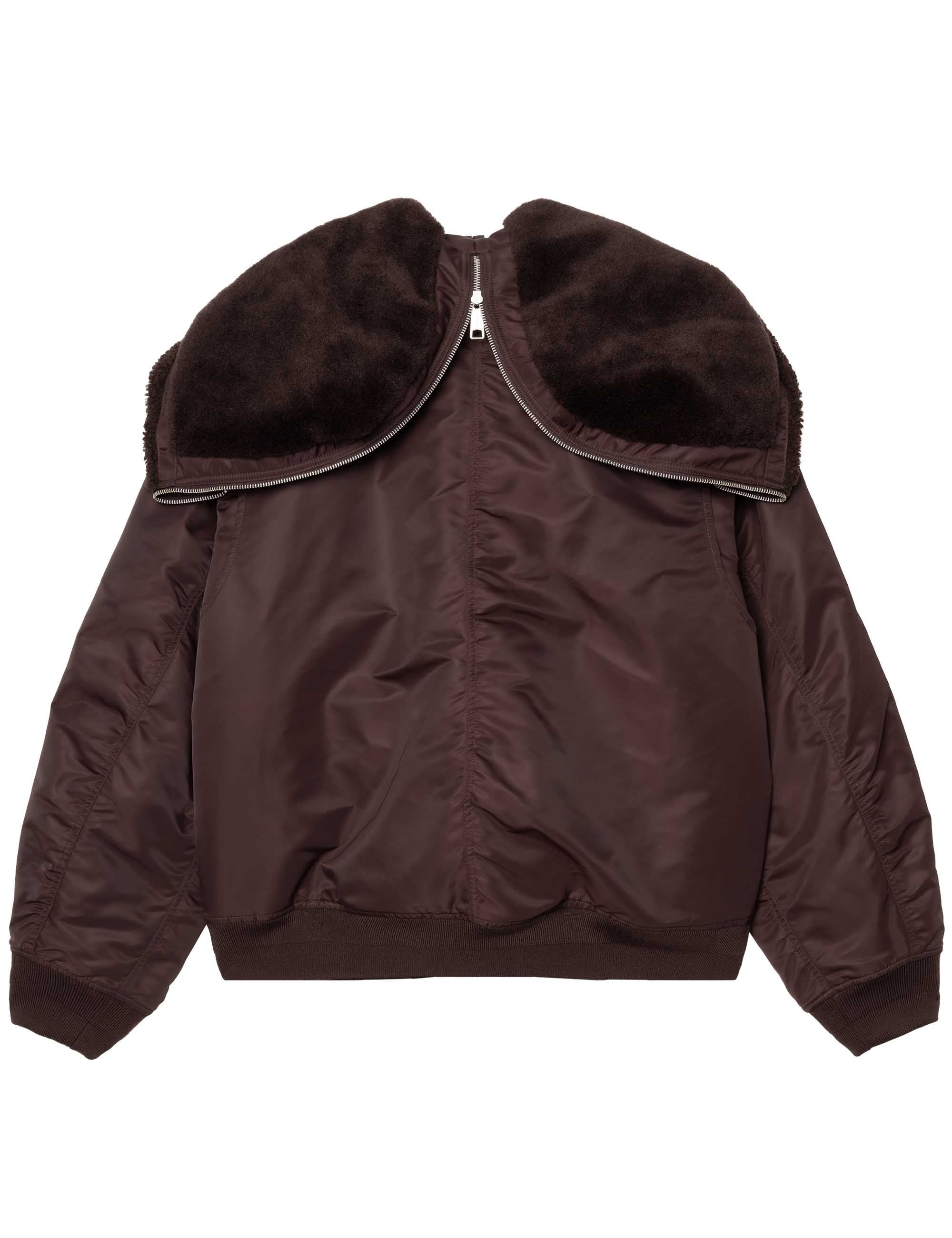 Hooded Oltera Bomber Jacket - Palisander/Angelite - Image 4
