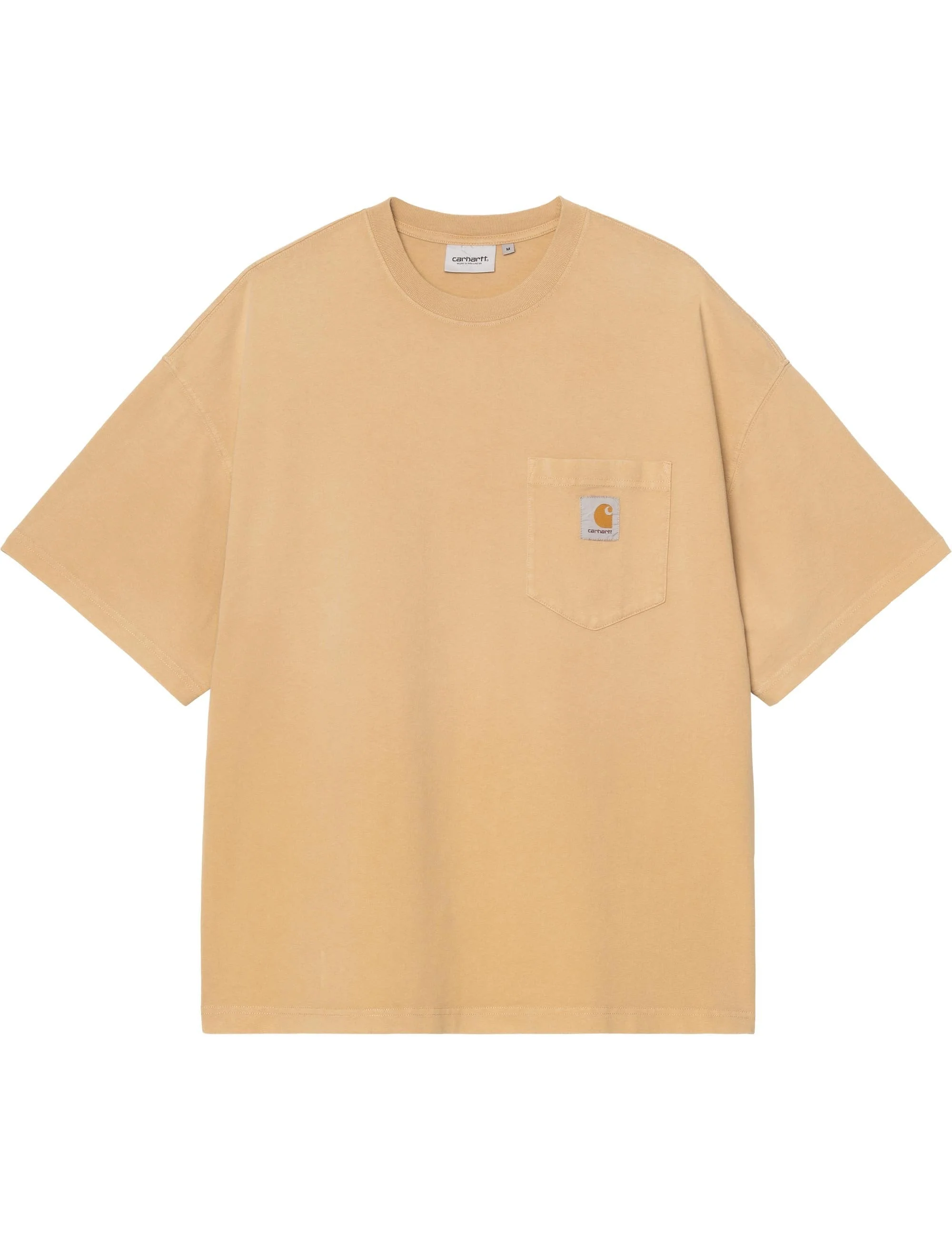 Hudson Pocket T-Shirt - Dusty H Brown (Chalk Wash)