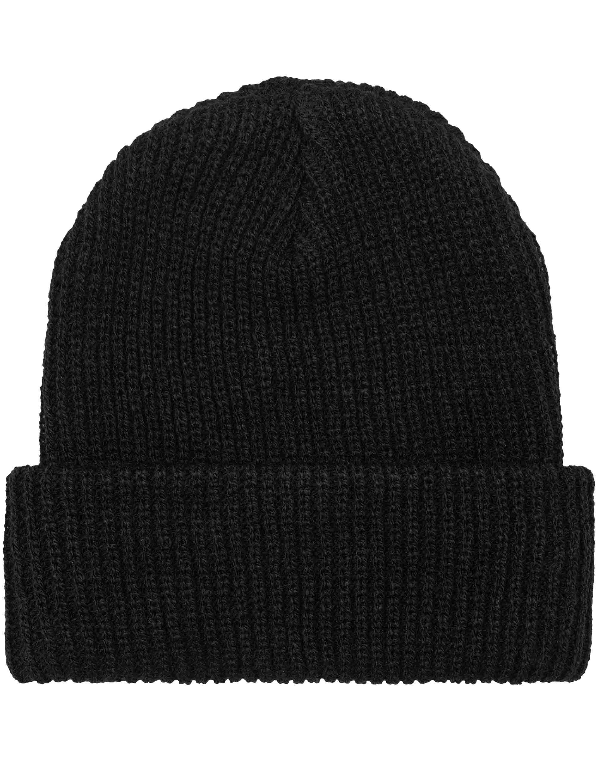Industry Beanie Hat - Black/Wax - Image 2
