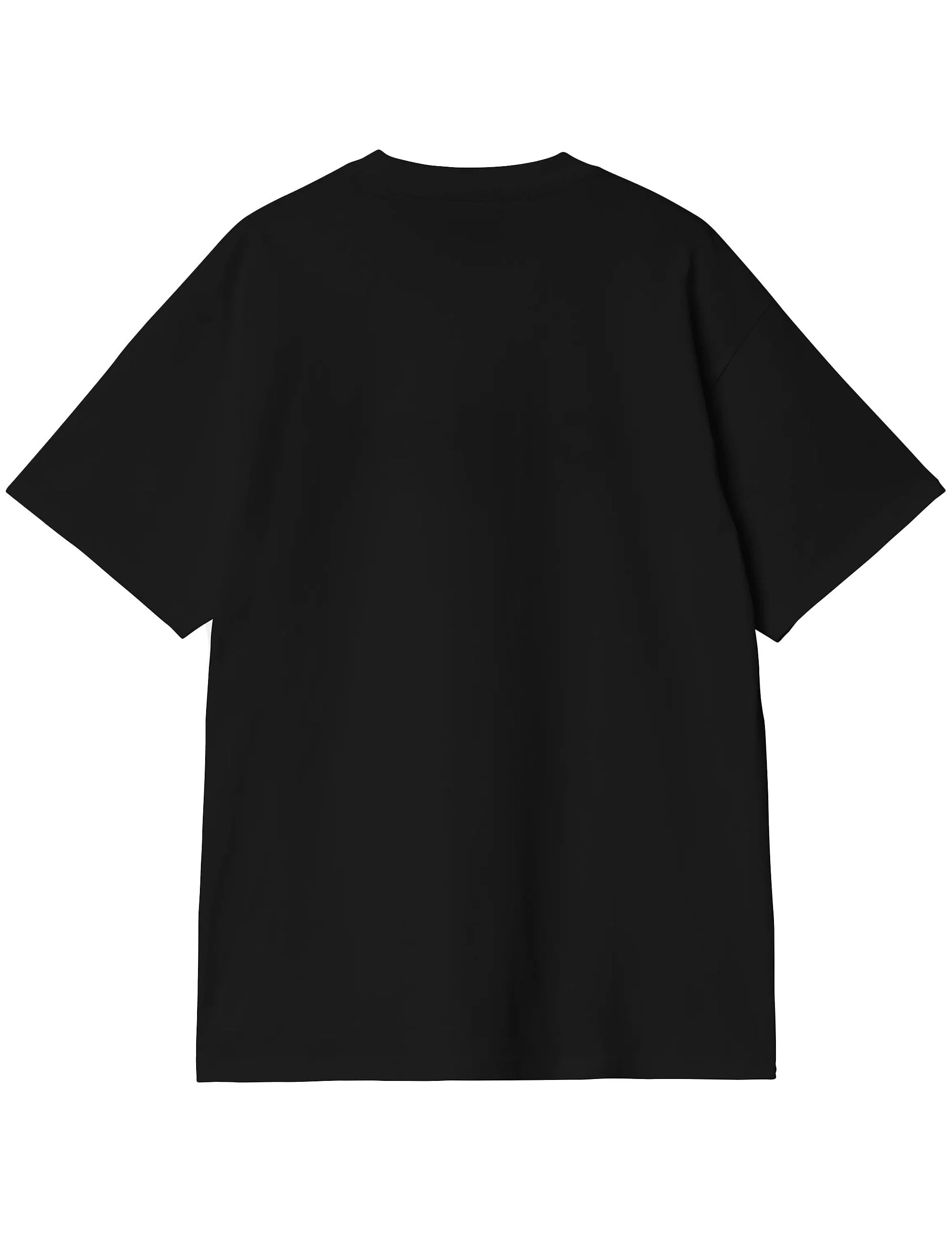 Label Script T-Shirt - Black - Image 2