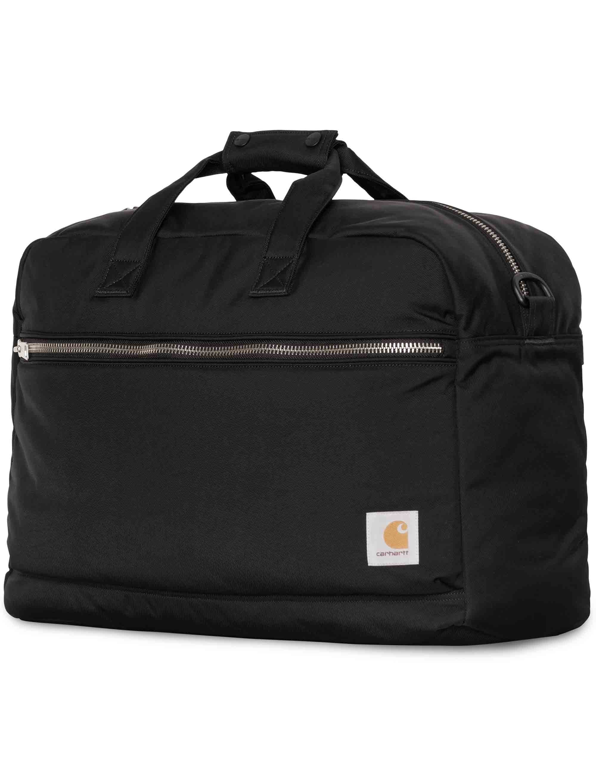 Leroy 30L Weekend Duffel Bag - Black - Image 3