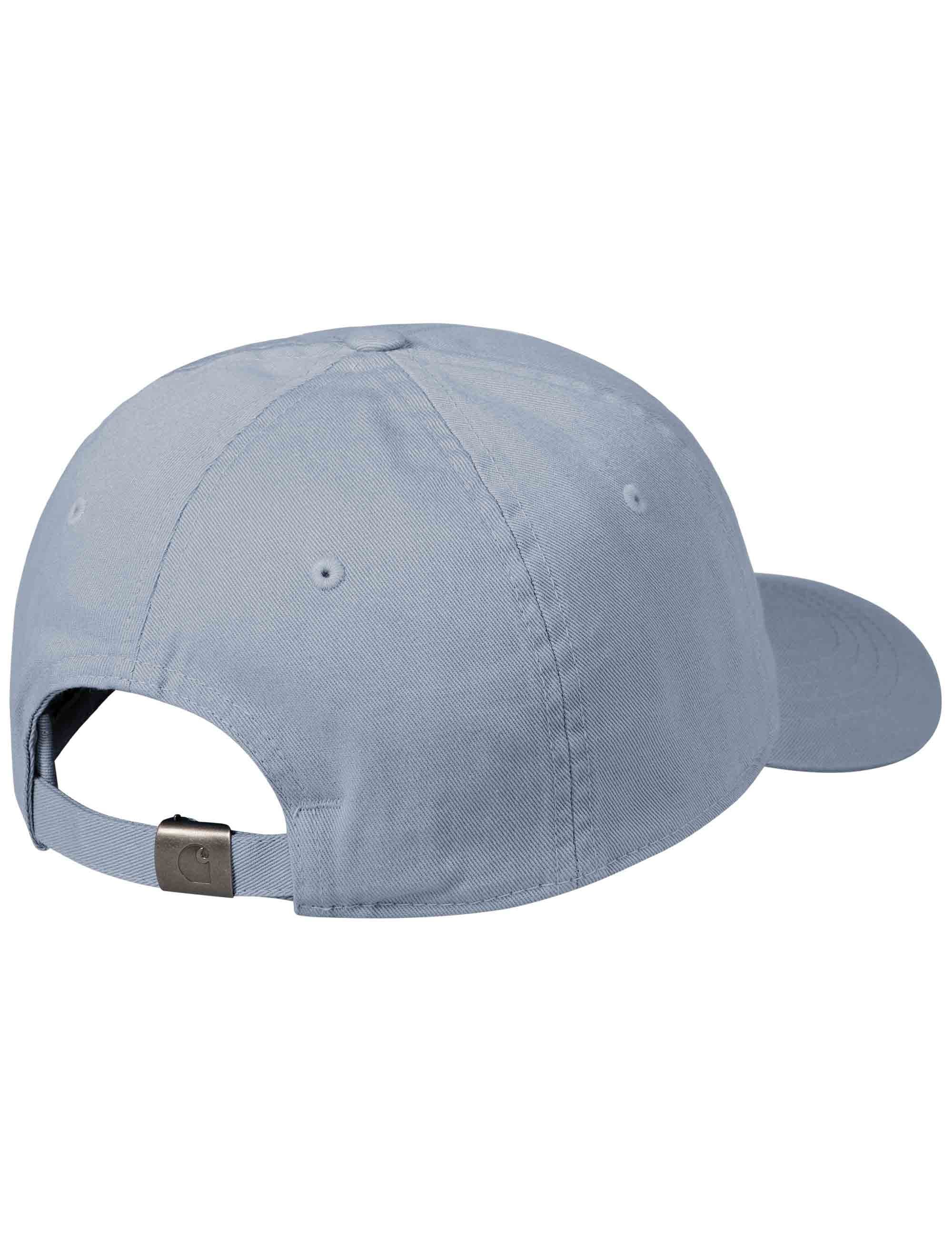 Madison Logo Cap - Blue Fog/White - Image 2
