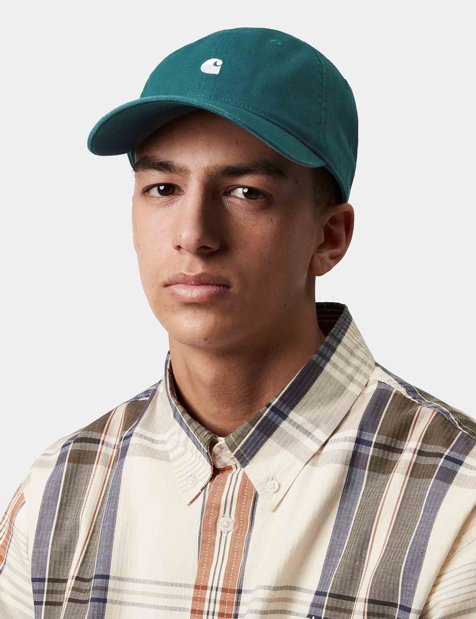 Madison Logo Cap - Malachite/White - Image 2