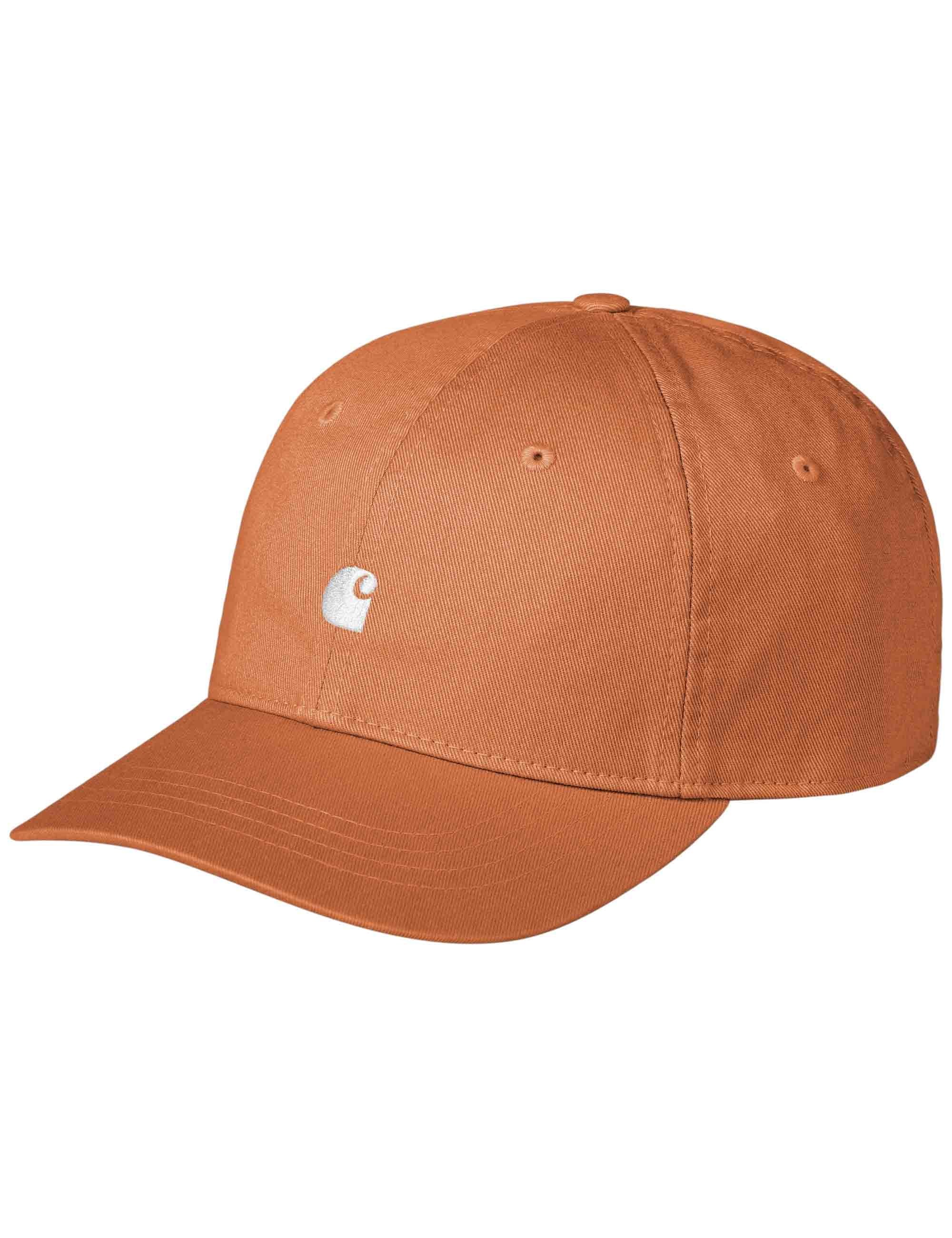 Madison Logo Cap - Redhaven/White