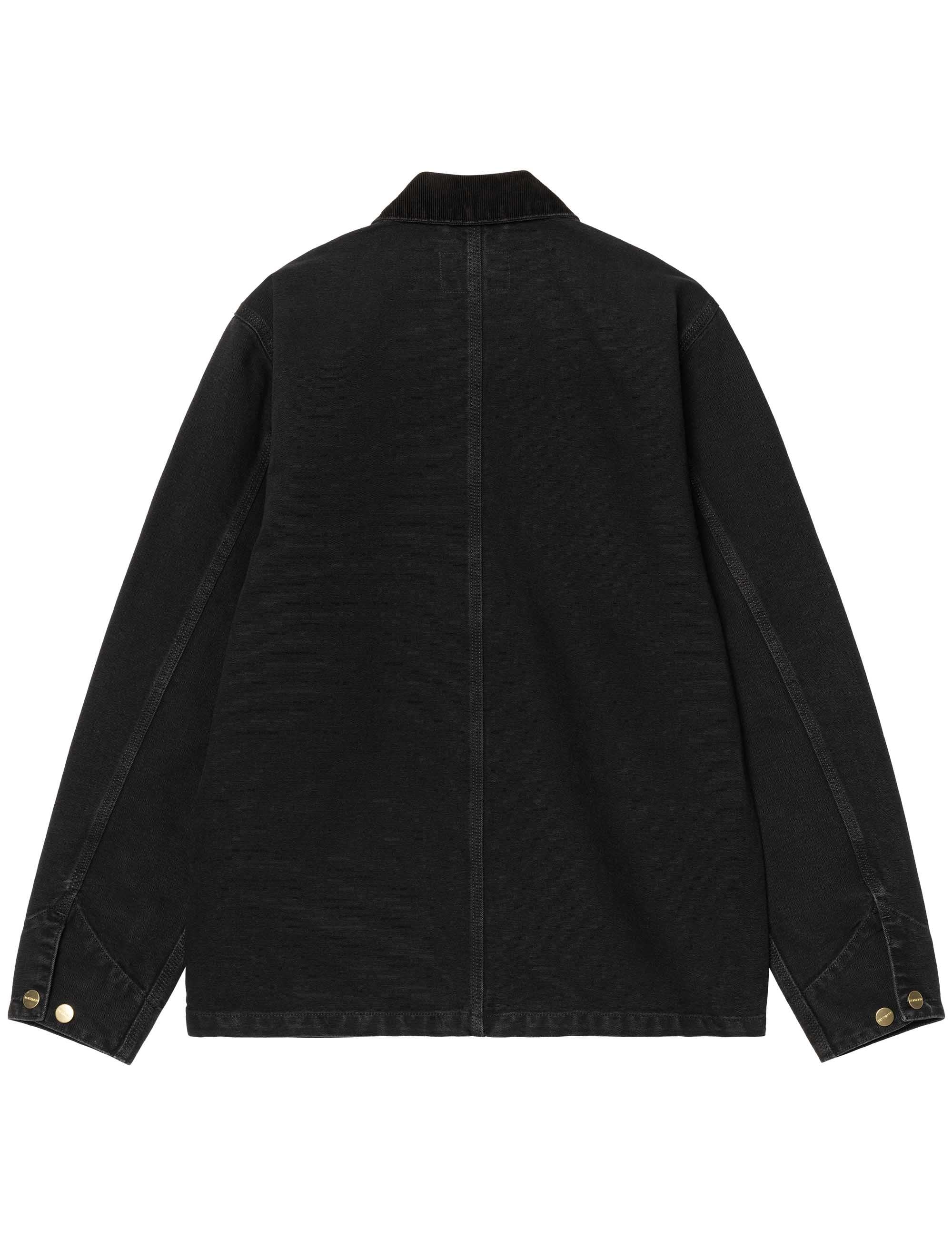 Michigan Coat - Black (Stone Wash) - Image 2