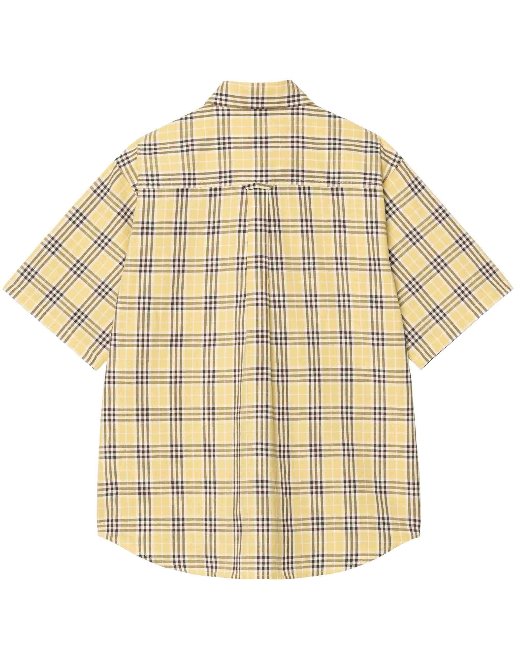 Niven Short Sleeve Shirt - Straw/Wax - Image 2
